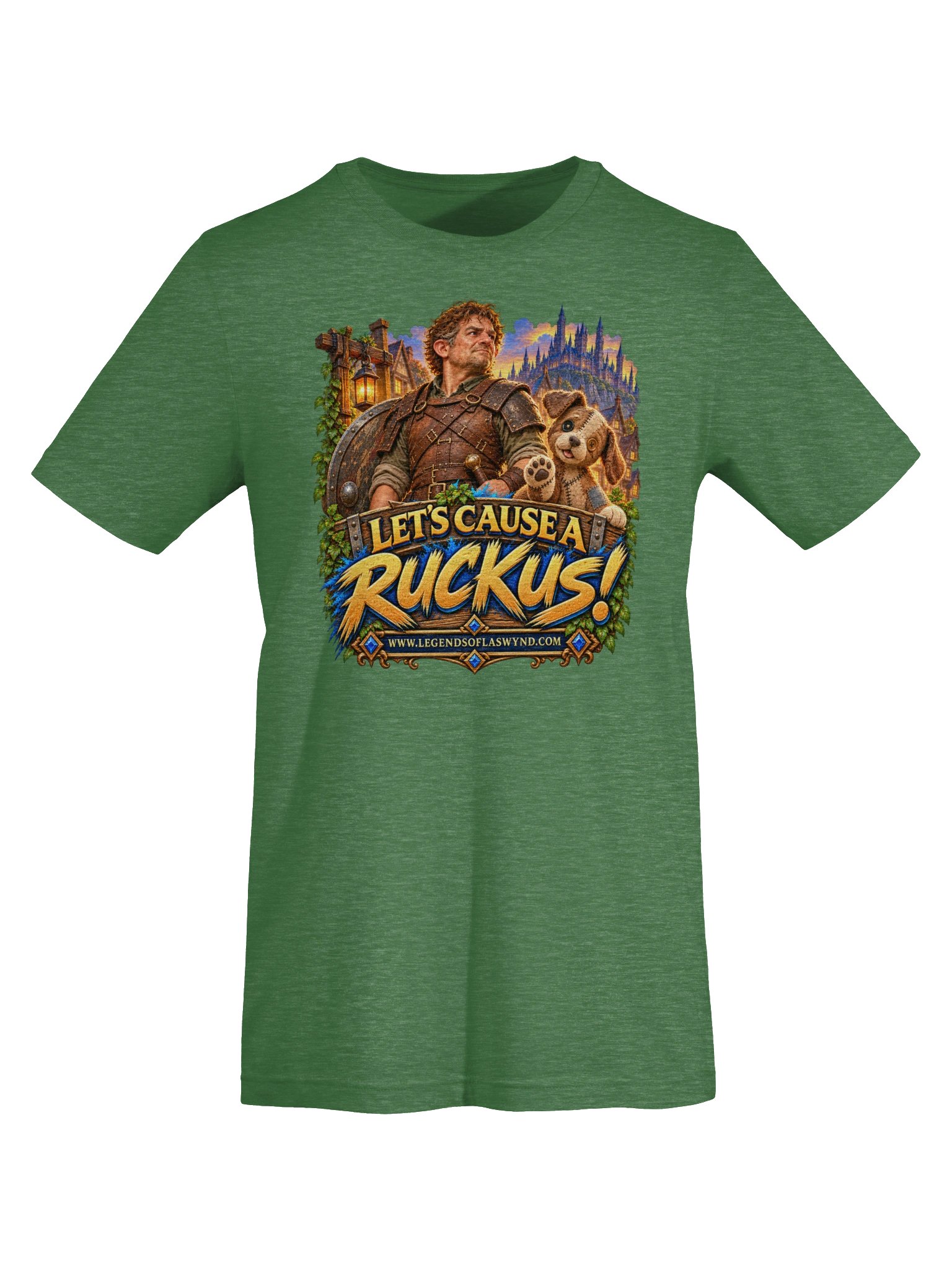 Legends of Laswynd – Let's Cause a Ruckus! T-Shirt product image (18)