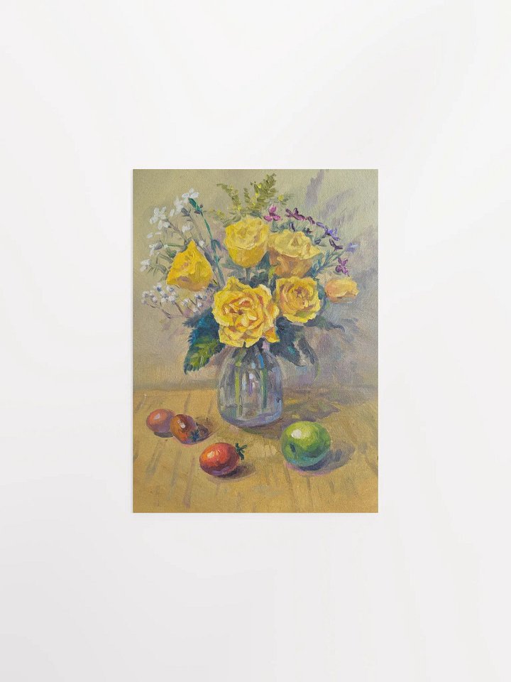 Flowers-Oil Painting Paper Poster product image (1)