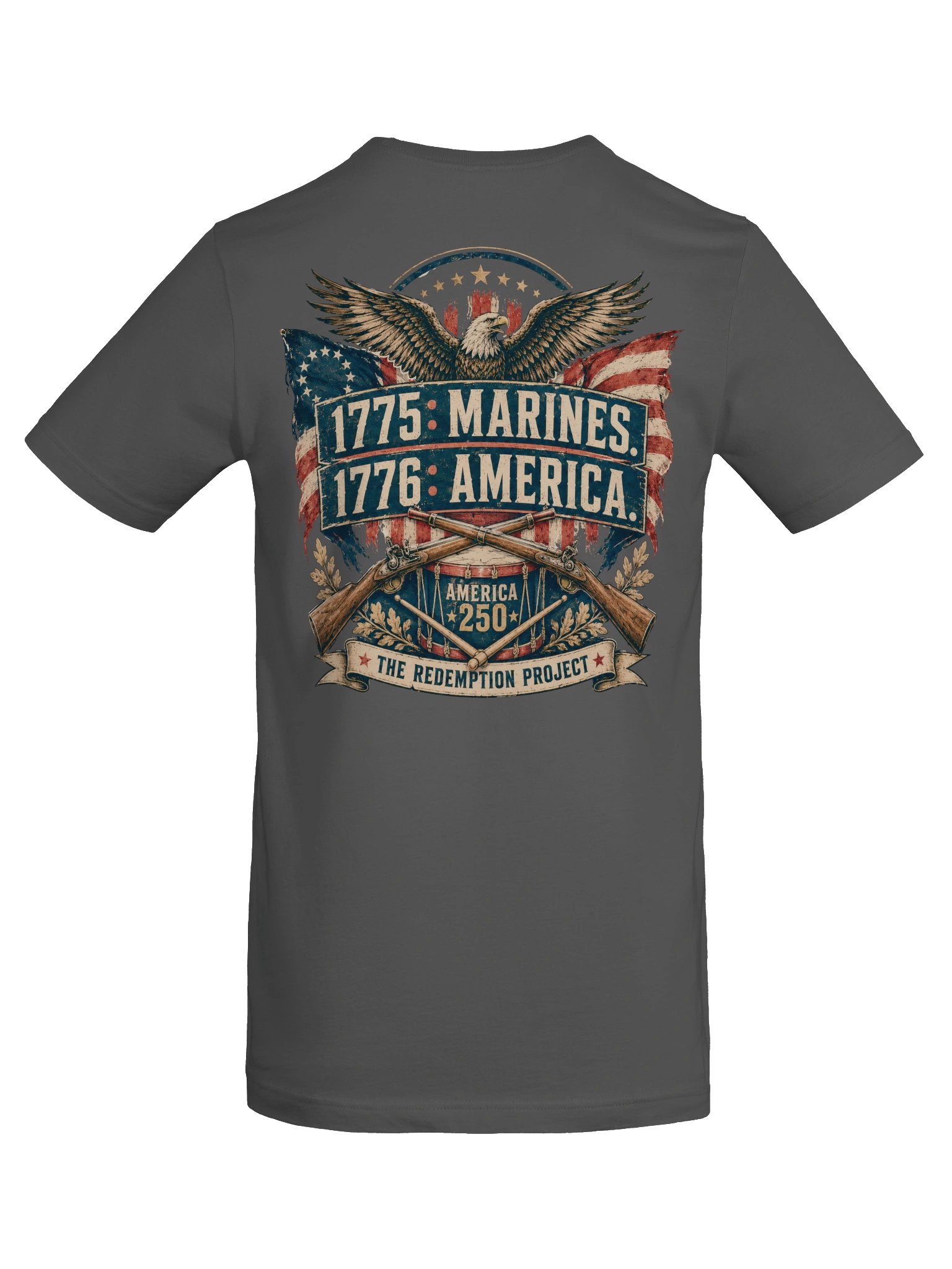 1775 Marines 1776 America T-Shirt Description: product image (6)