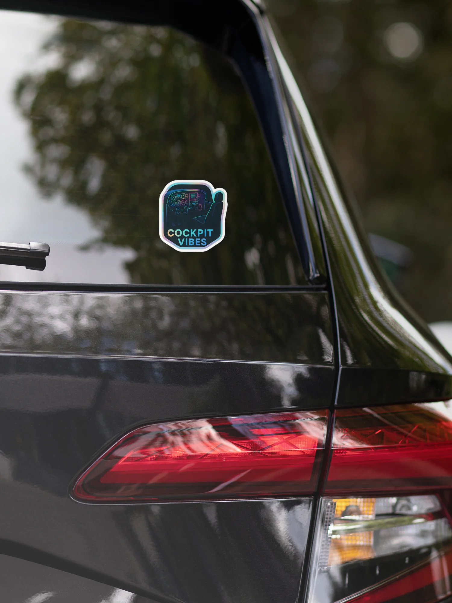 Cockpit Vibes Sticker product image (8)