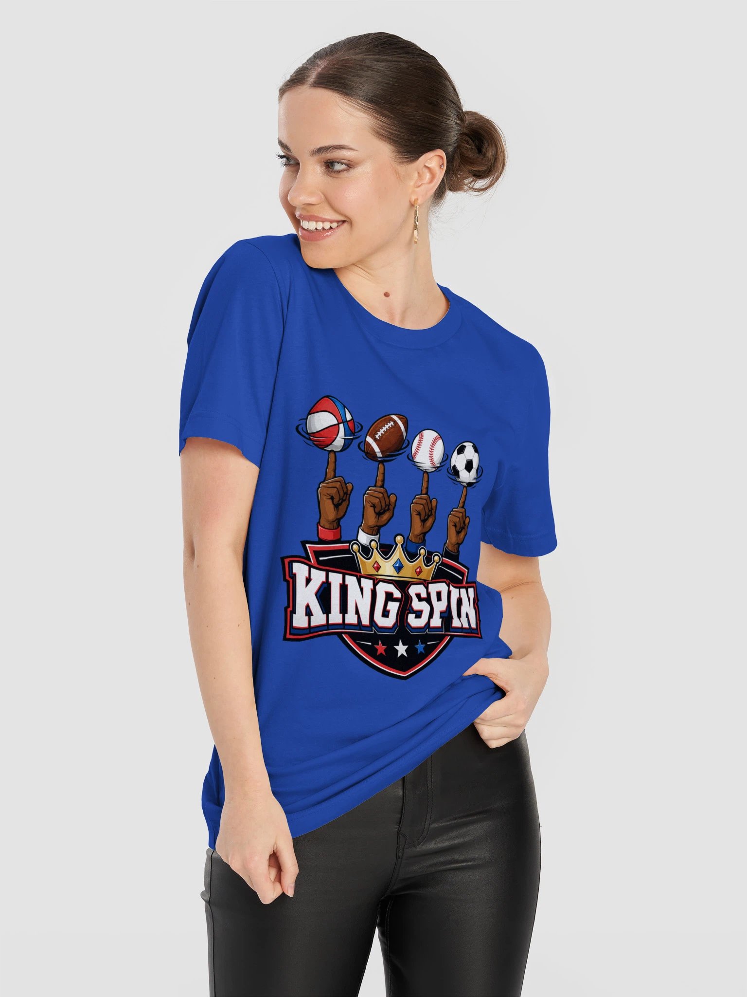 King Spin Basketball Shirt product image (53)