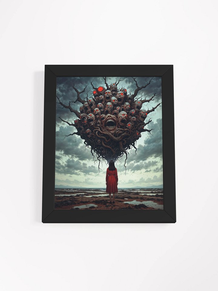 The Sky Weeps Screams Framed Print product image (1)