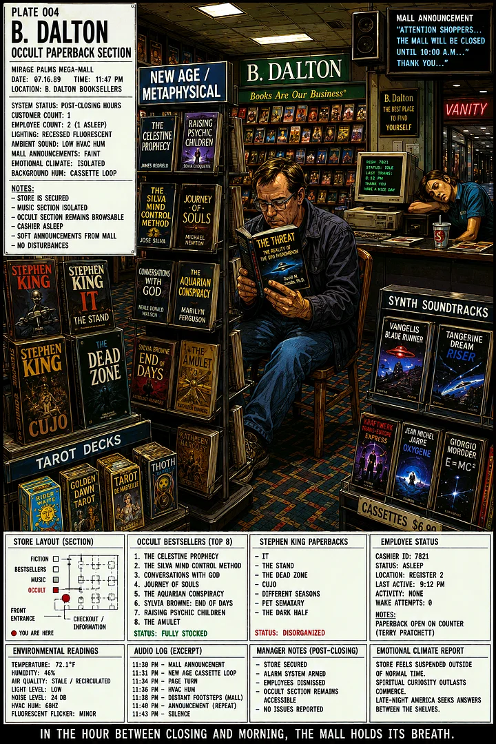 CR-SD-095: HEAVY CONCRETE VISION - The Mall That Ate Thursday - EM Press Graphic Novel + Companion Soundtrack product image (2)
