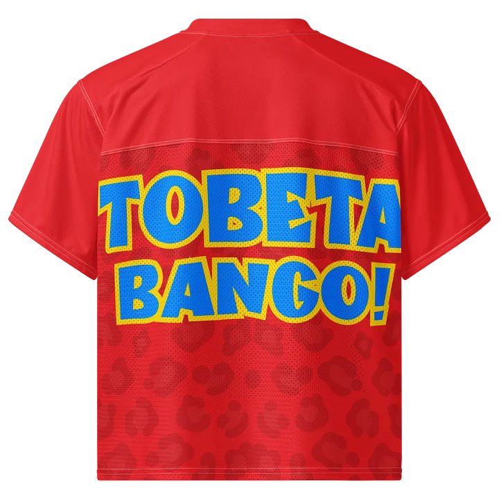 FIRE RED Tobeta Bango™ Léopards 243 Street Jersey product image (2)