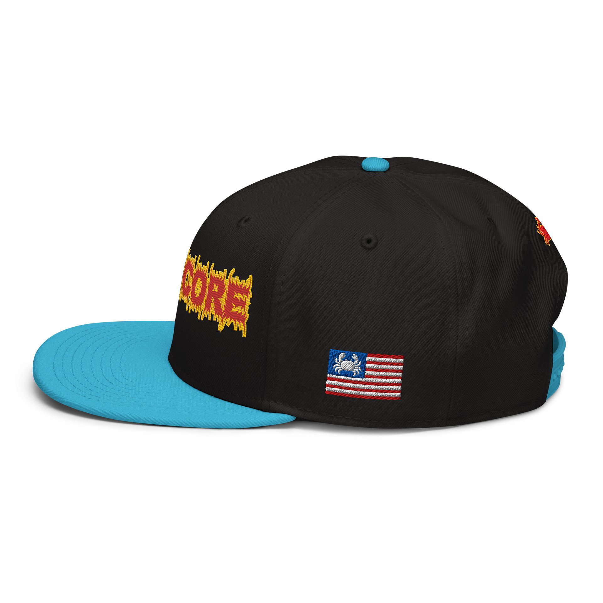 Odd Duck Crabcore Wool Snapback Hat product image (63)