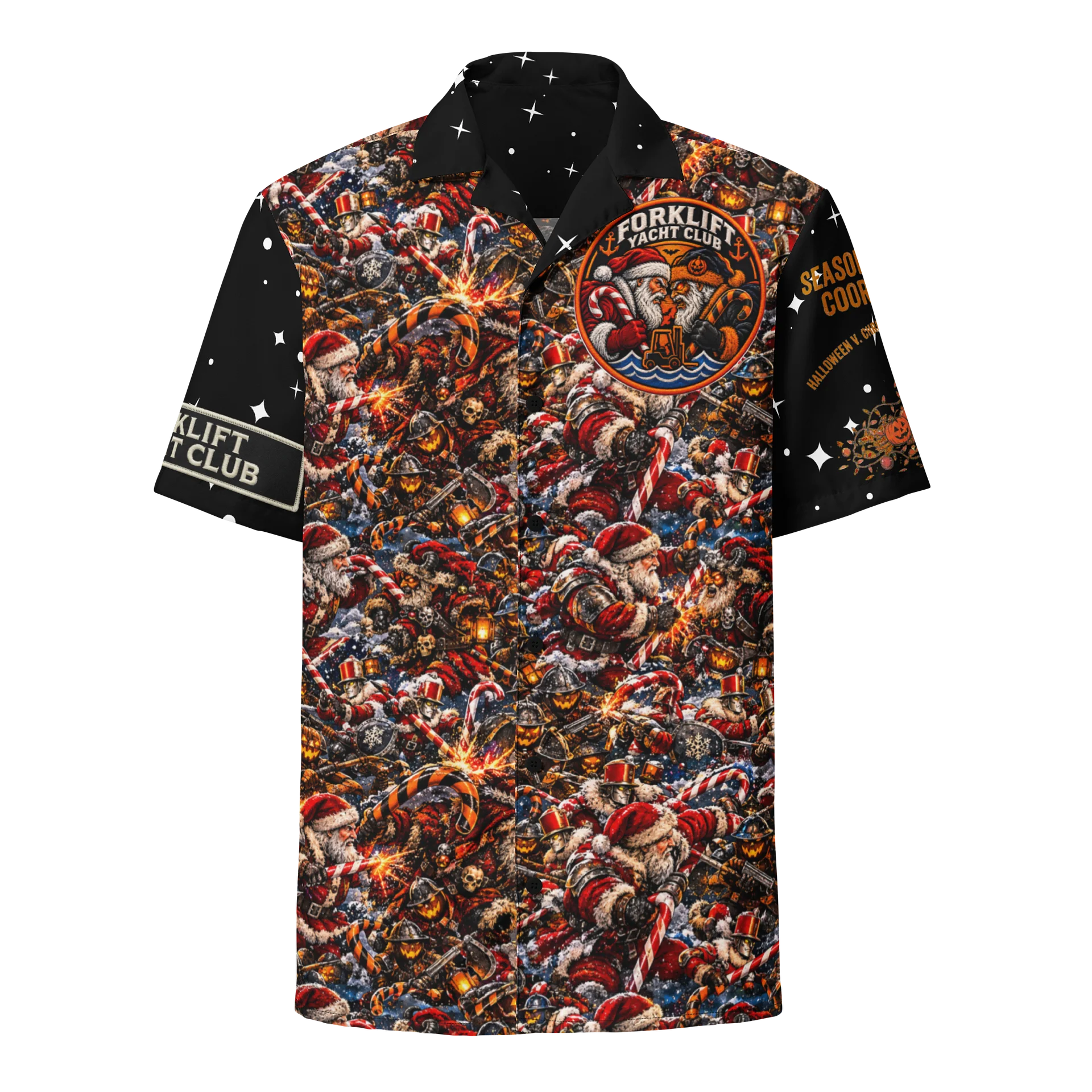 halloween V. Christmas Forklift Yacht Club product image (1)