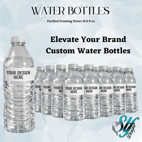 Make every meeting, event, or client interaction memorable with custom‑labeled water bottles. Bulk orders available (sets of ...