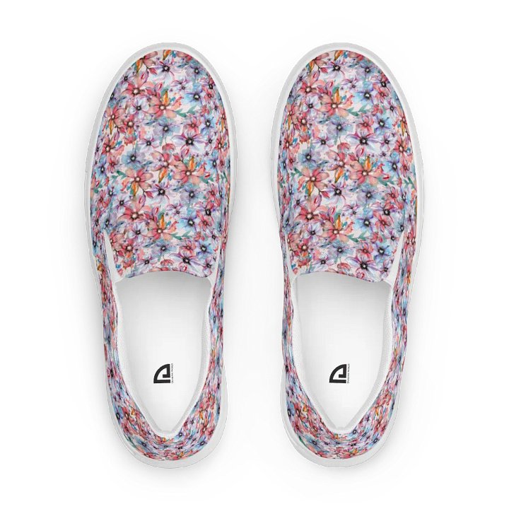Flower Garden Women Canvas Shoes product image (1)