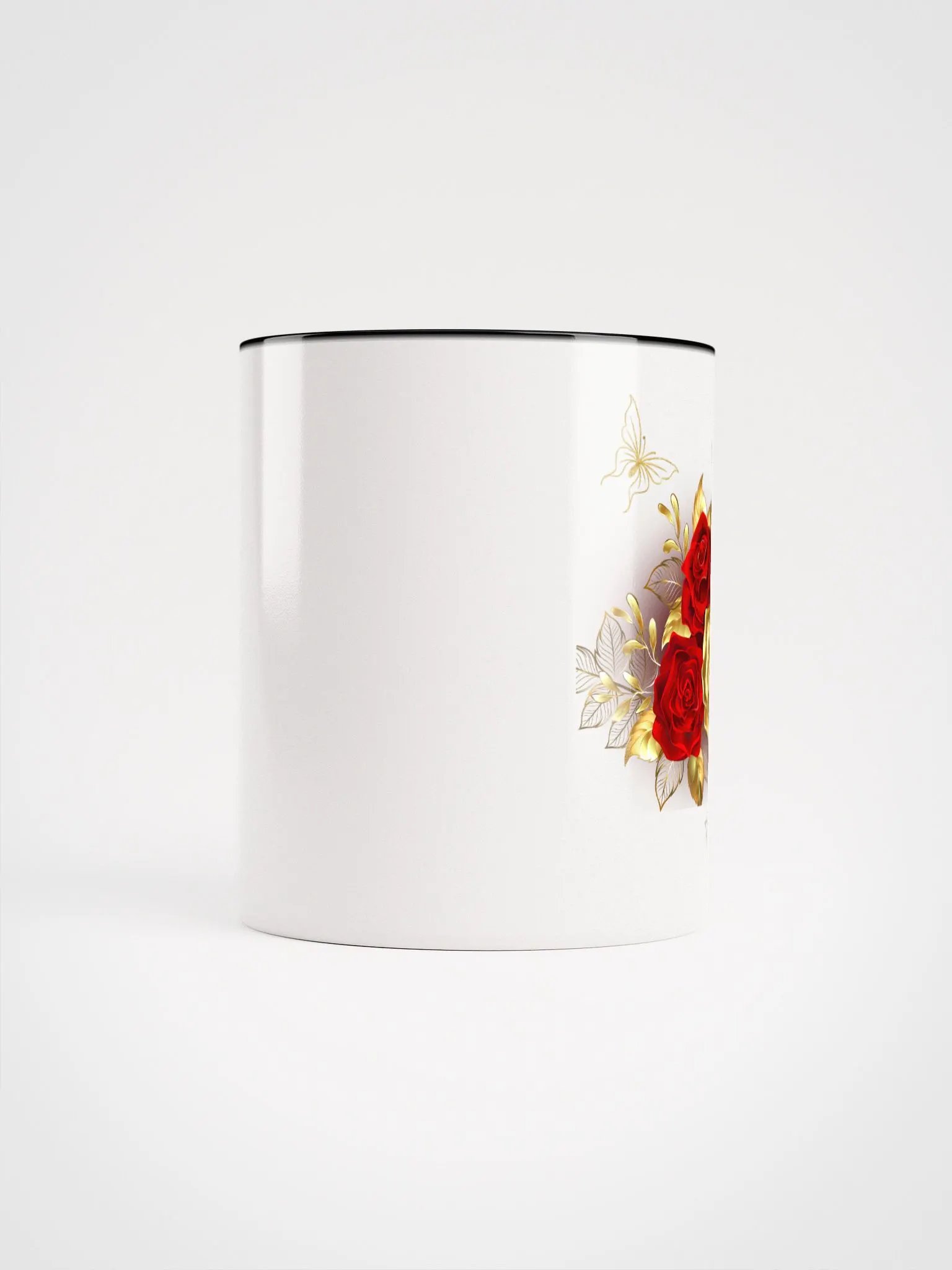 Golden Rose Elegance Ceramic Mug product image (10)
