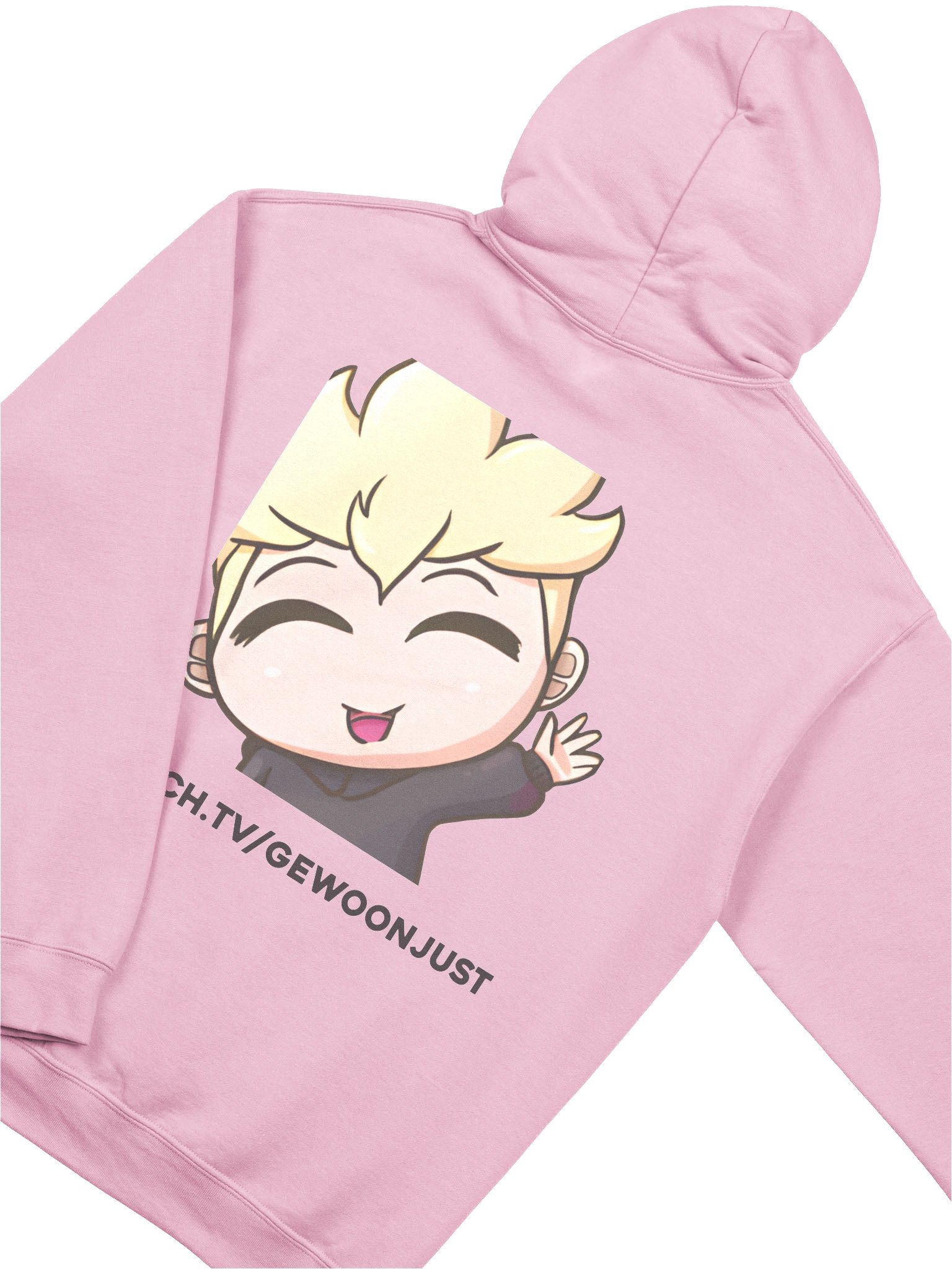 The "GewoonJust" hoodie product image (4)