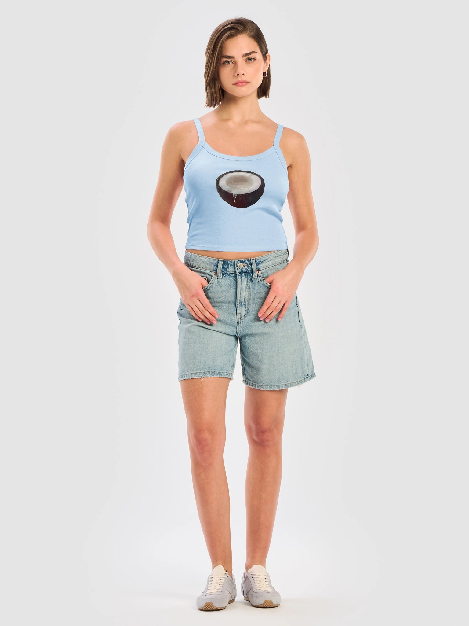 Caribbean Apples - Thirst Quencher Minimalist | Women's Micro-Rib Tank Top | 6 Colors product image (5)