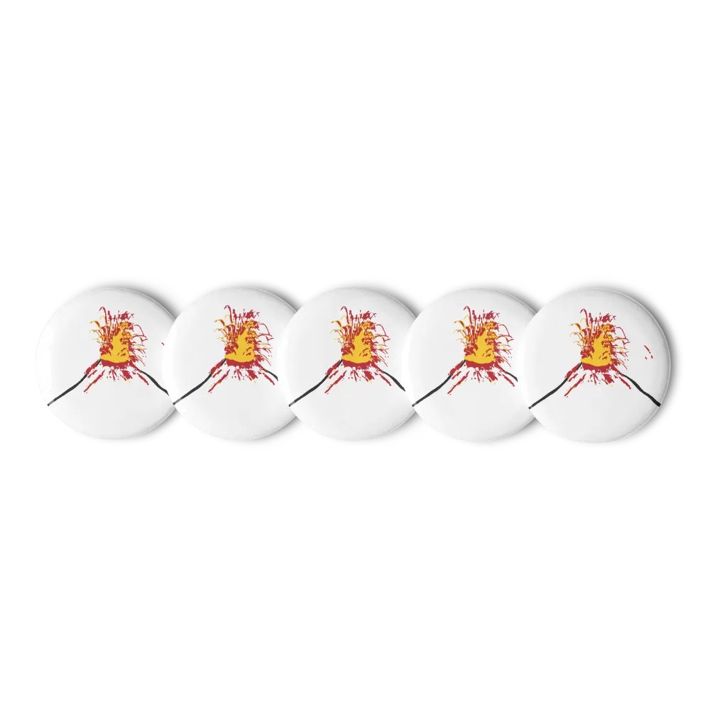 Volcano Label Pins product image (1)