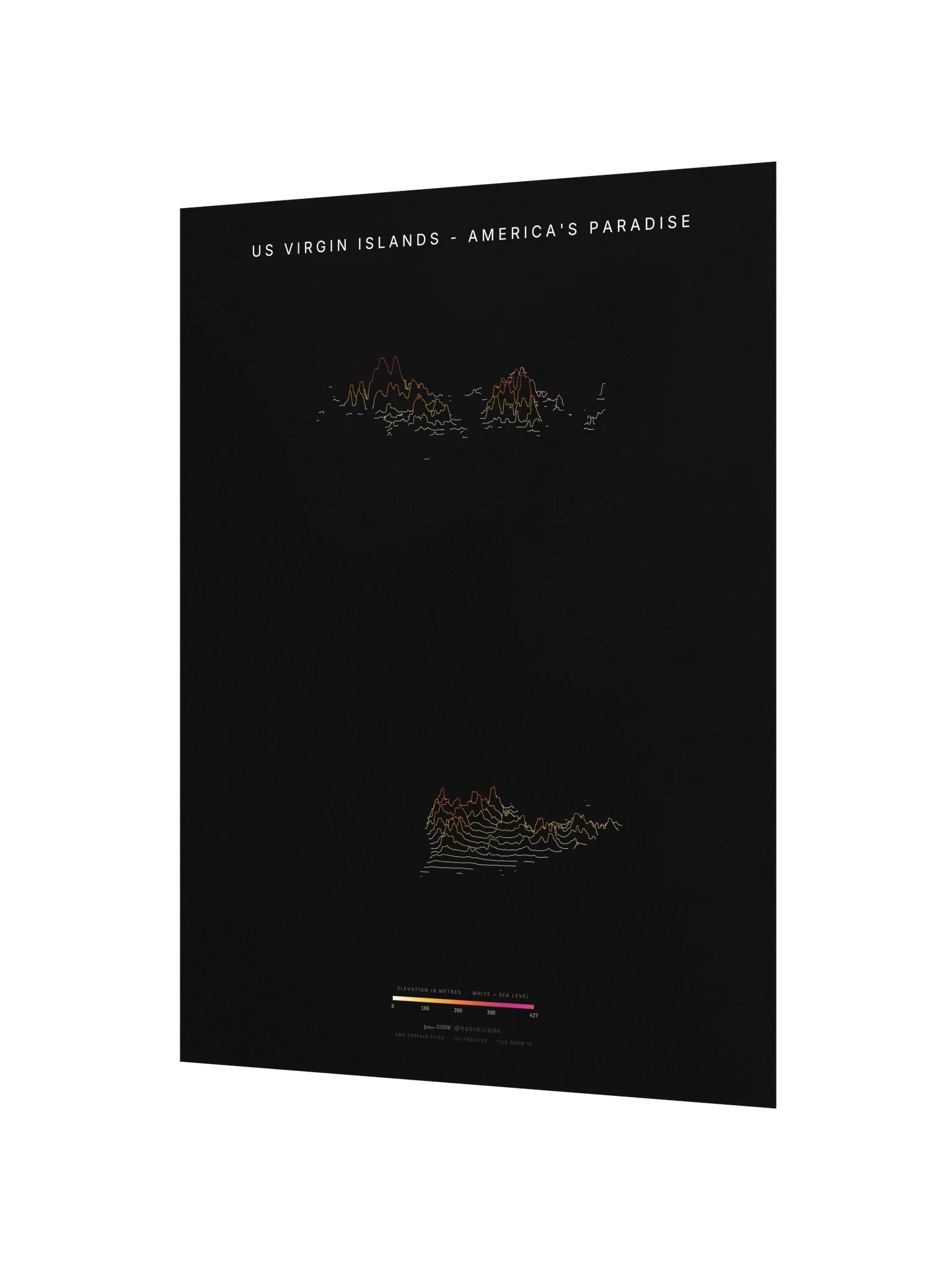 Ridgeline Poster - US Virgin Islands product image (2)
