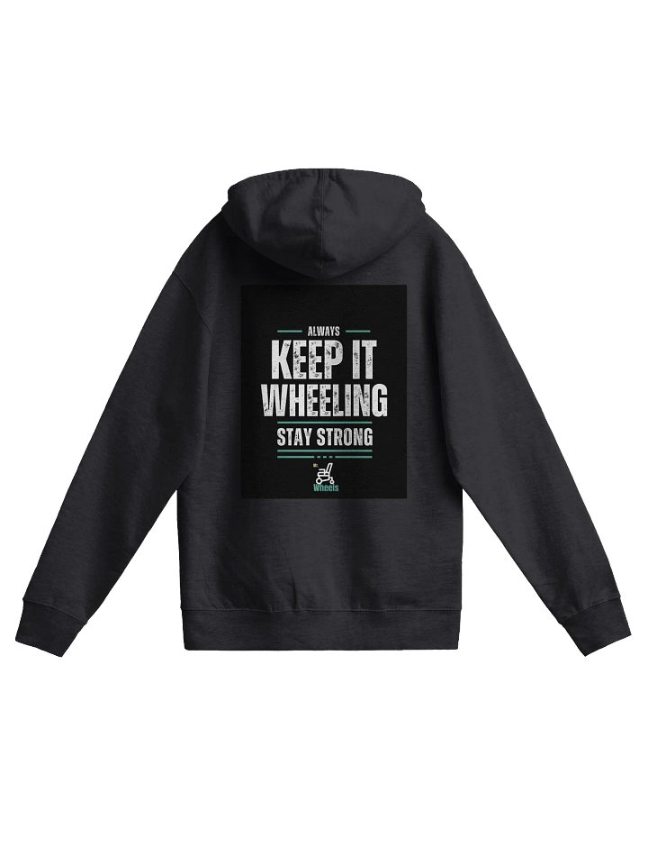 Mr. Wheels Outlined Zip-Up Hoodie product image (2)