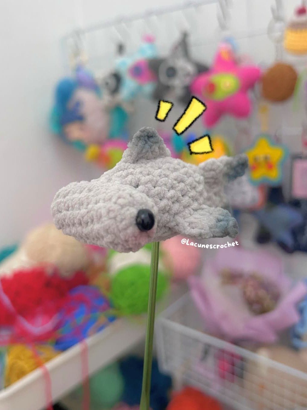 Hammerhead Shark No-Sew Crochet Pattern product image (6)