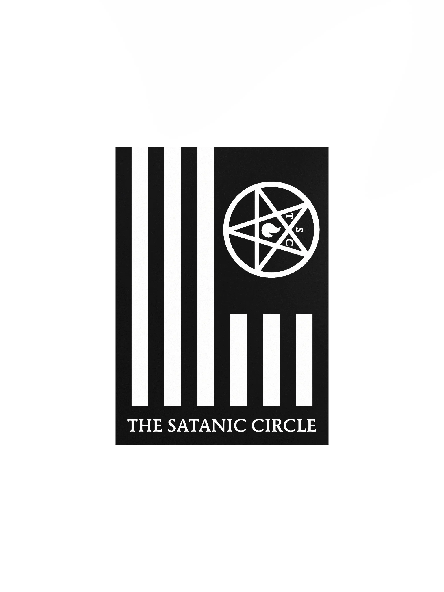 The Satanic Circle - Flag Poster product image (2)