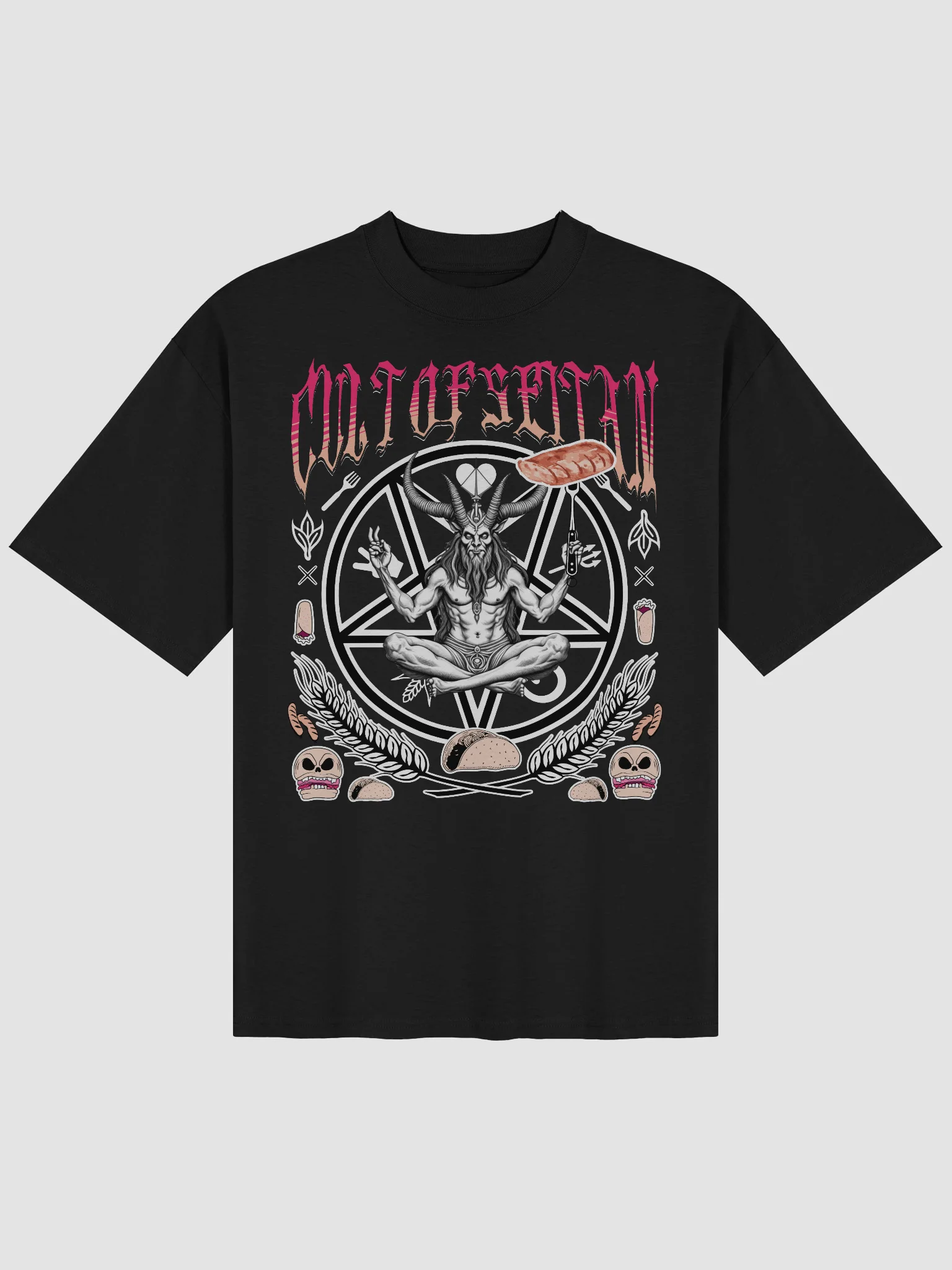 Cult of Seitan Oversized Tee product image (2)