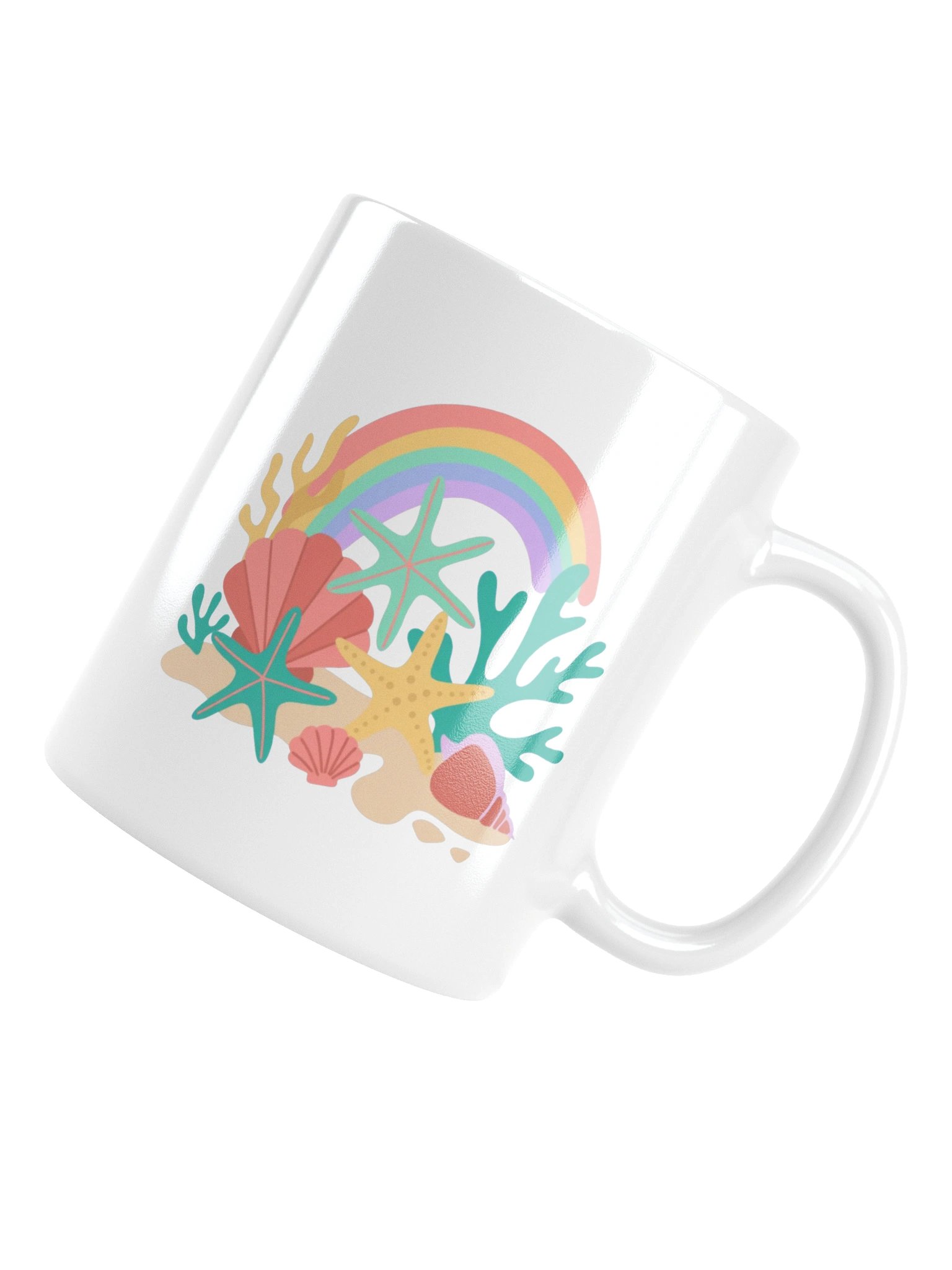 Coastal Rainbow Nature Coffee Mug product image (17)