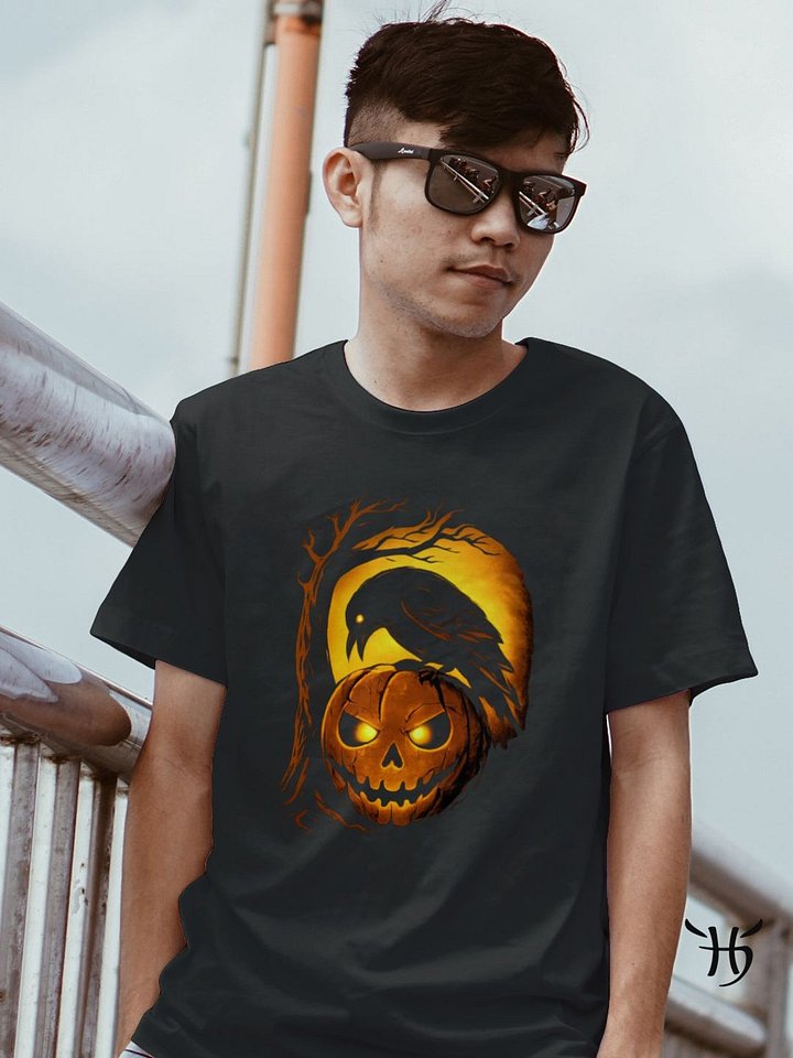 Crow & Jack-O’-Lantern Shirt product image (2)