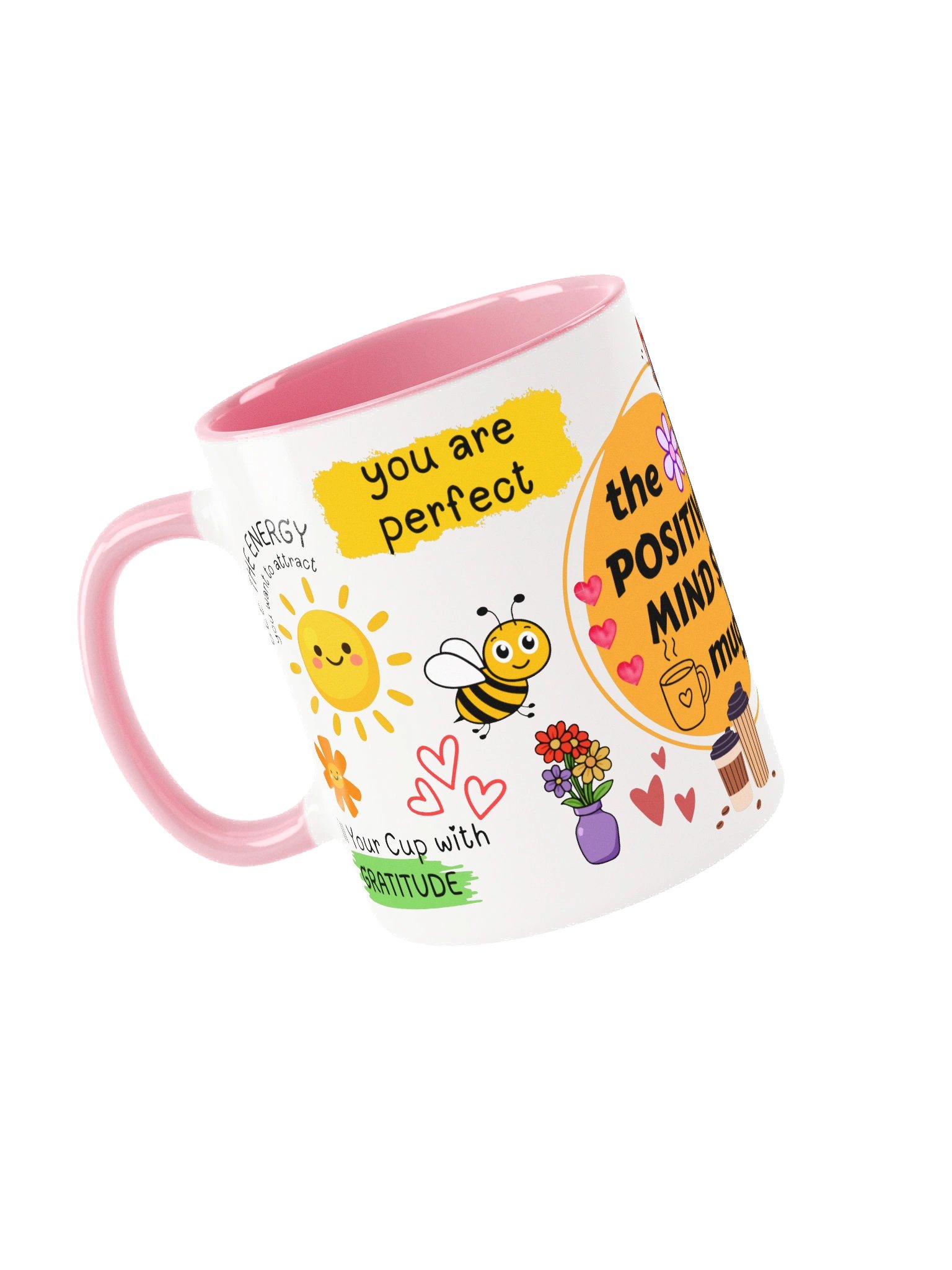 Positive Mindset Motivation Mug product image (1)