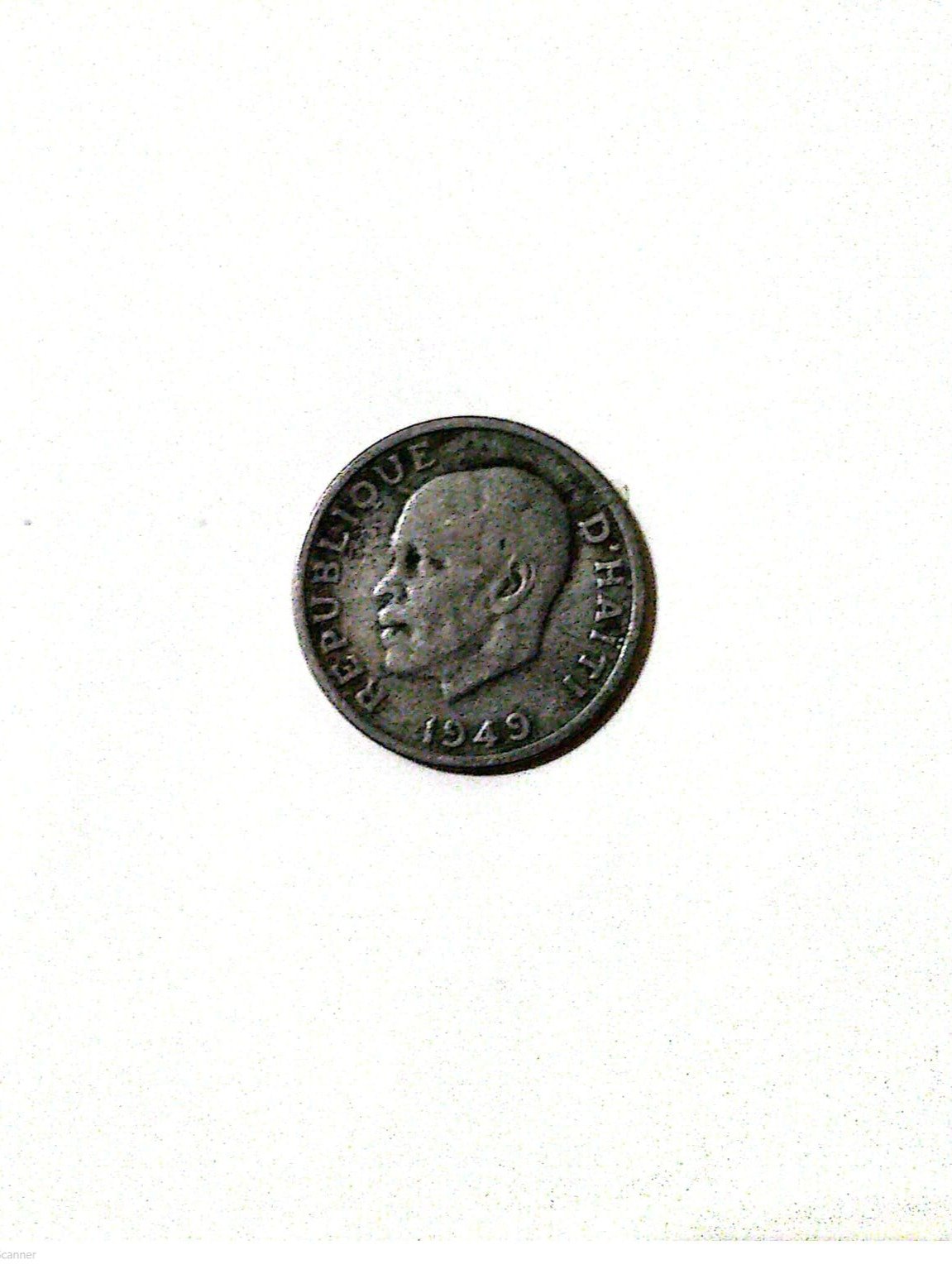 10 cent Haitian Gourde coin - Dumarsais Estimé (1949) product image (1)