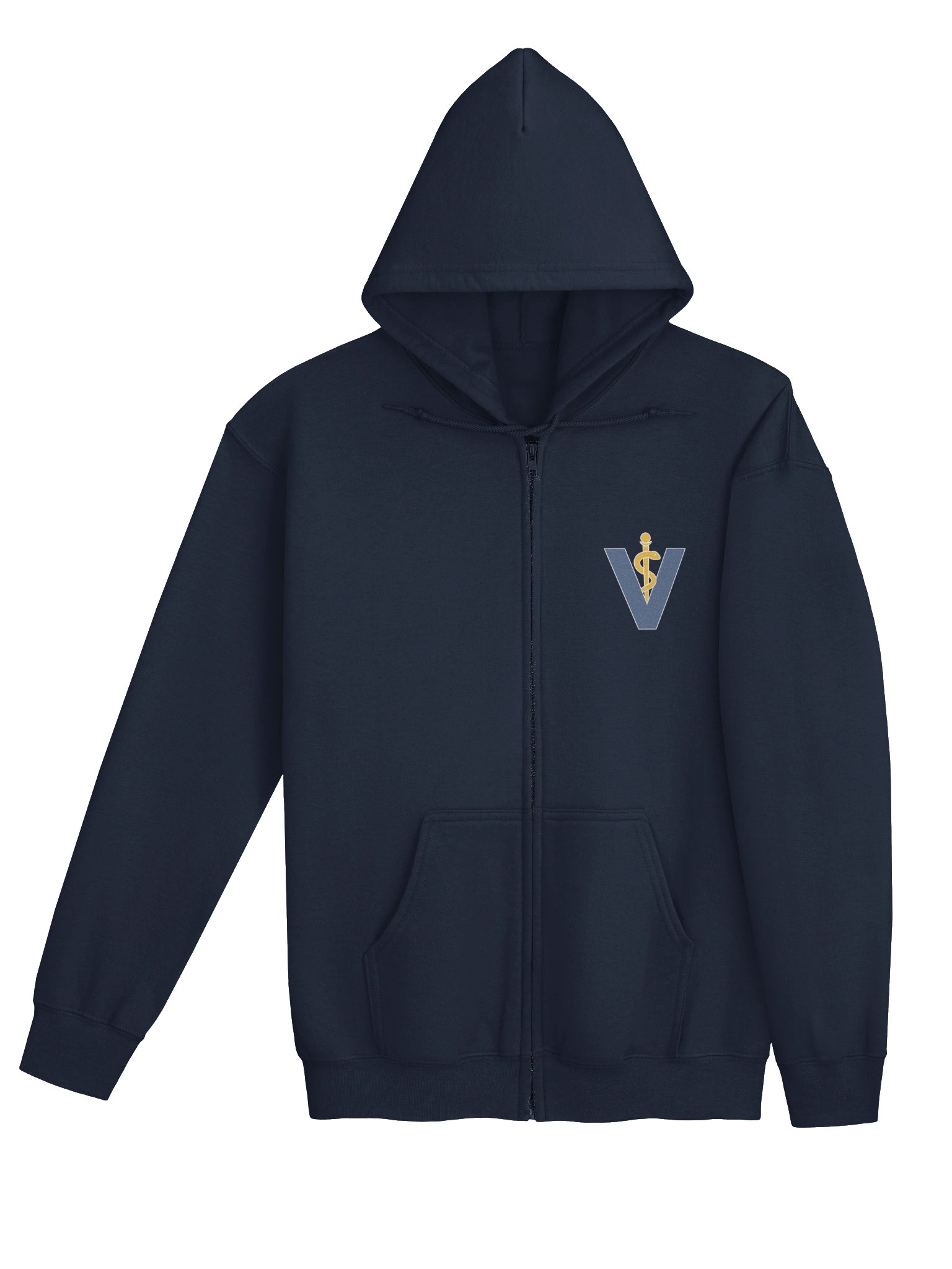 Veterinary Medicine - Never Forget Why You Started Navy Zip Up product image (4)