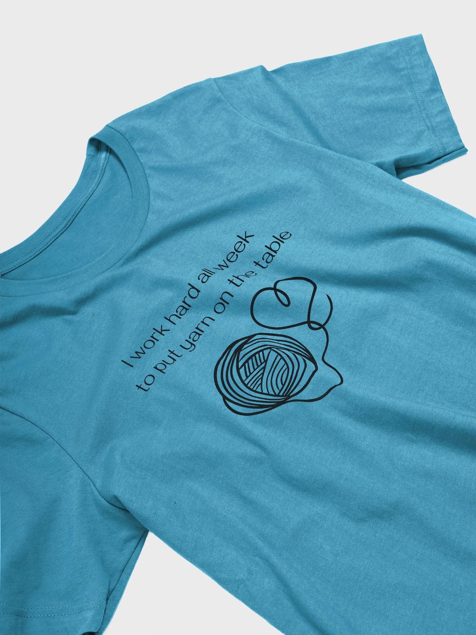 Yarn On The Table (black on light) product image (24)