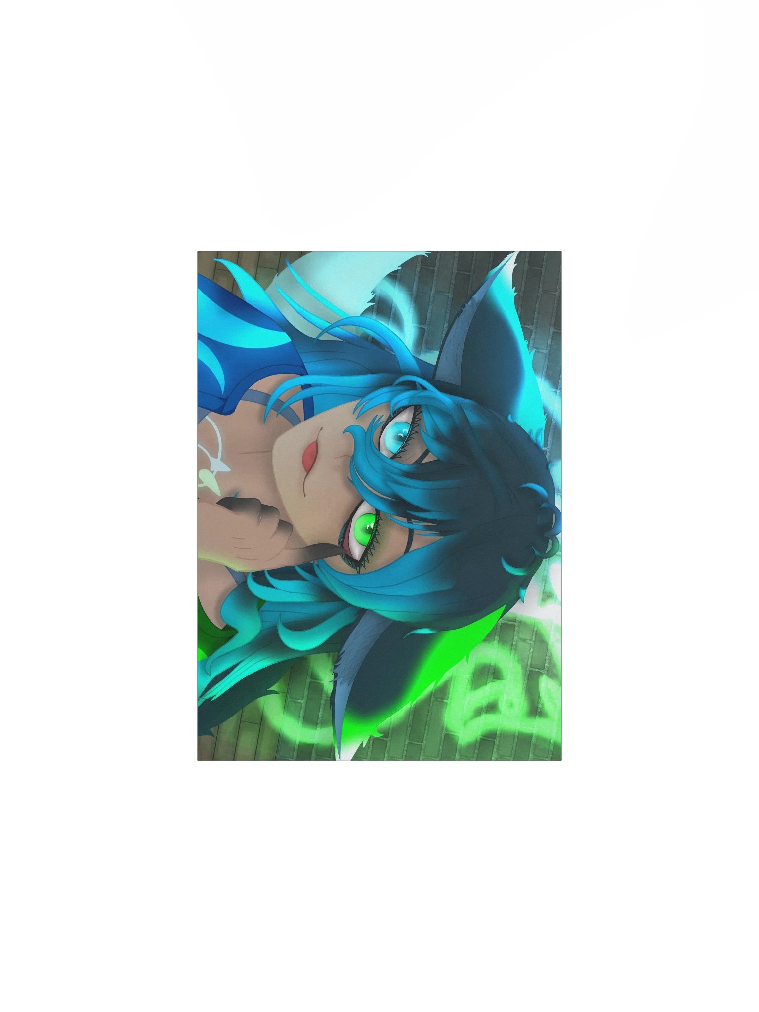 Boke Blep - Vibrant Matte Poster Print product image (1)