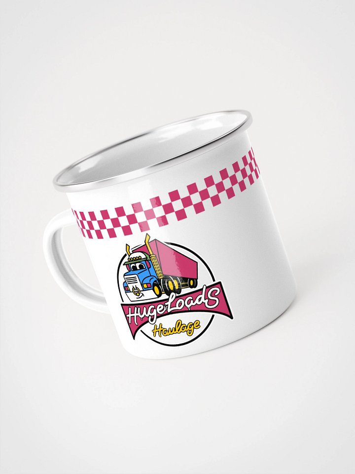 Huge Loads Haulage Enamel Mug product image (2)