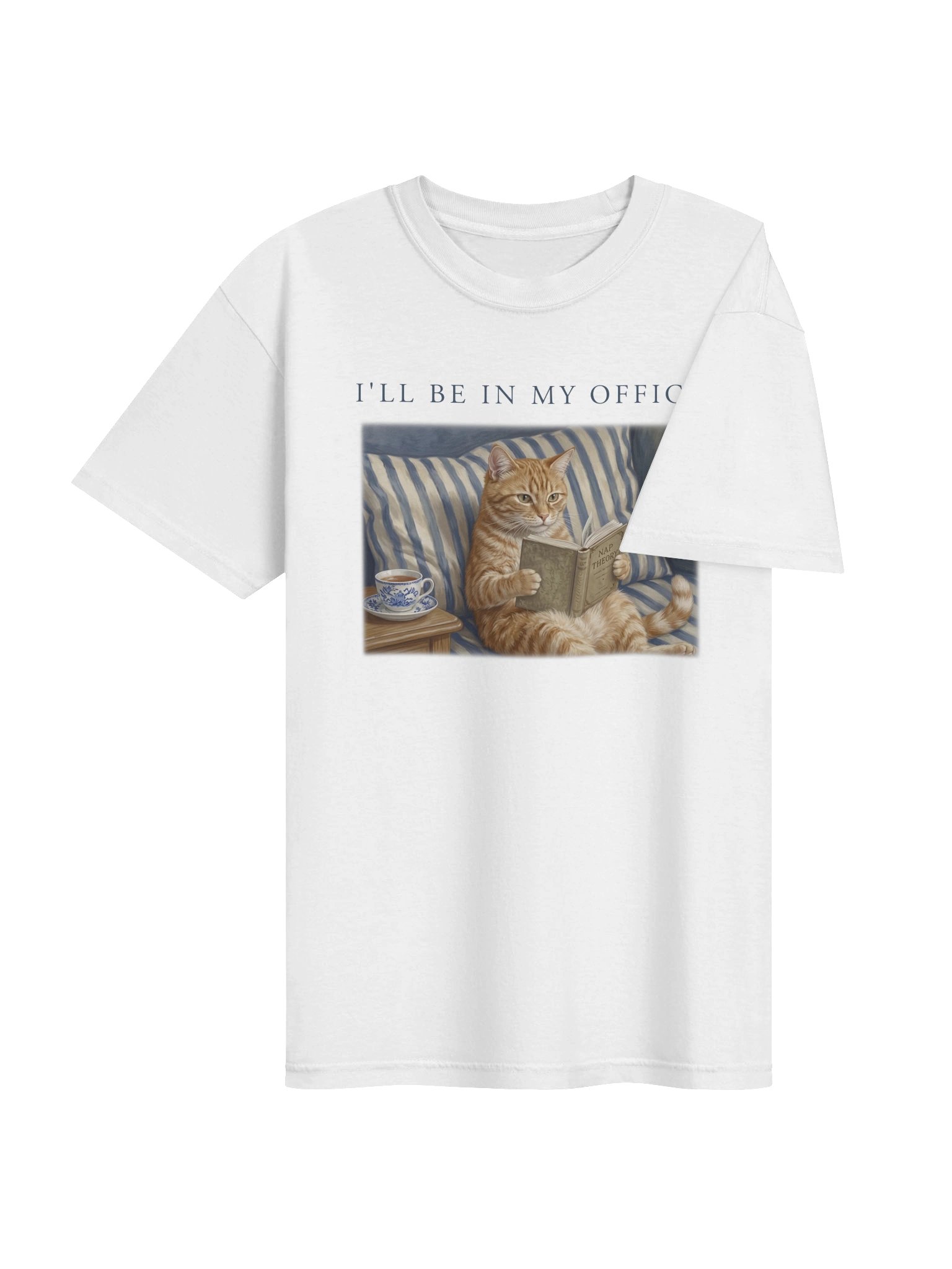I'll Be In My Office" Comfort Colors Cat Graphic Tee product image (36)