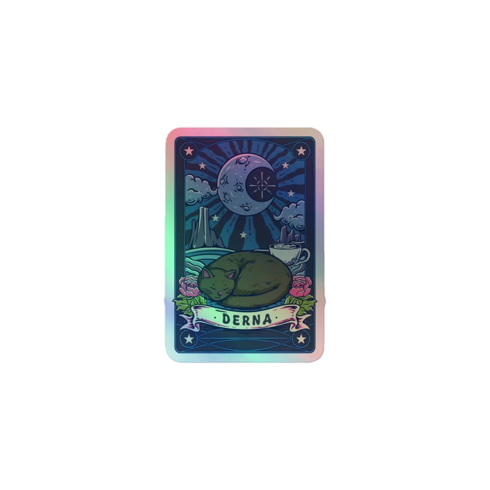 Tarot Card Holo Sticker product image (1)