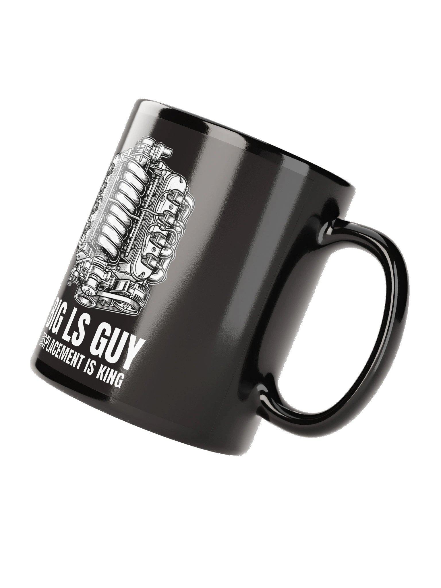 BIG LS GUY — "Displacement is King" Ceramic Mug product image (7)
