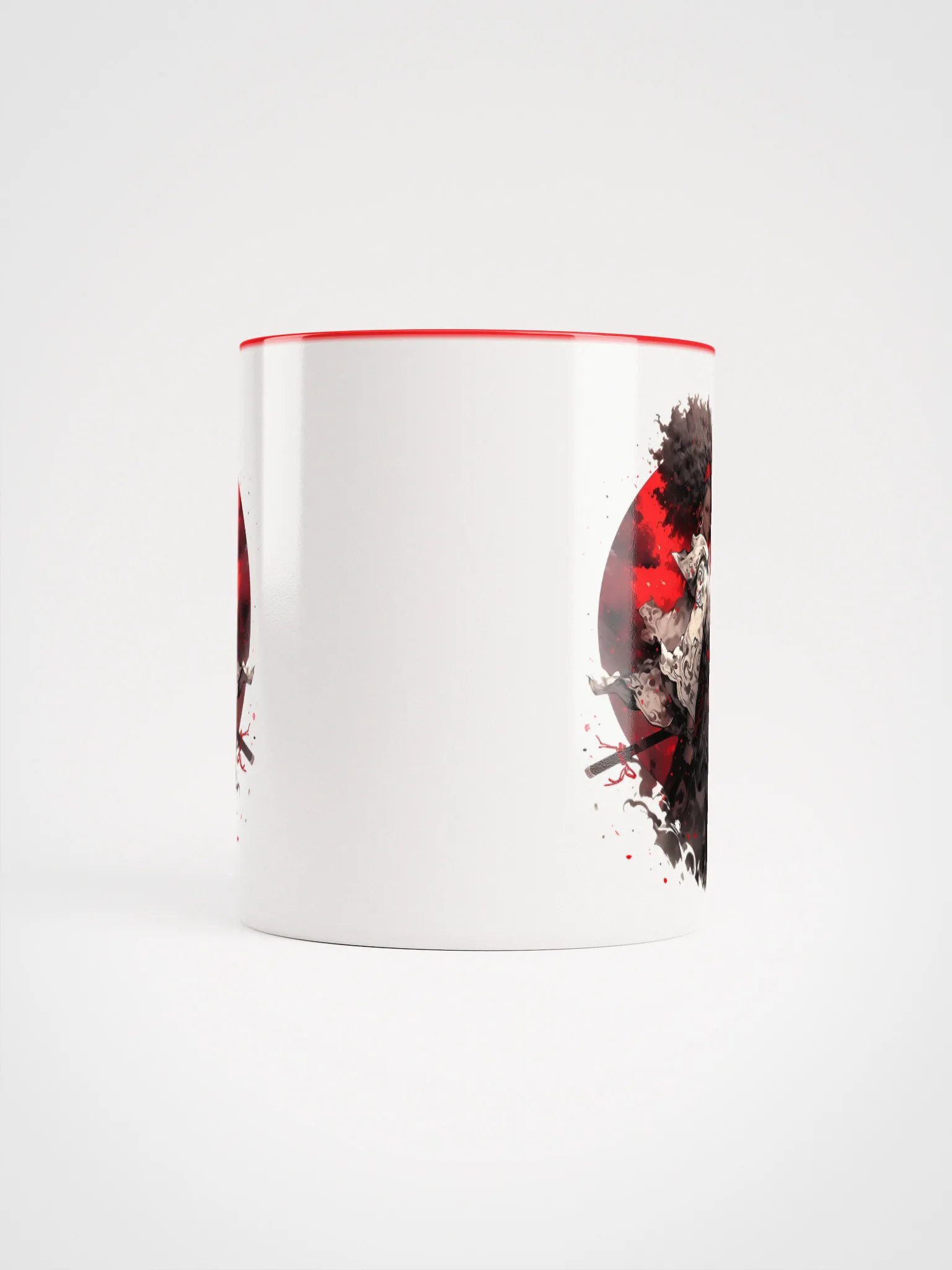 Afro Katana Warrior Girl Ceramic Mug product image (5)