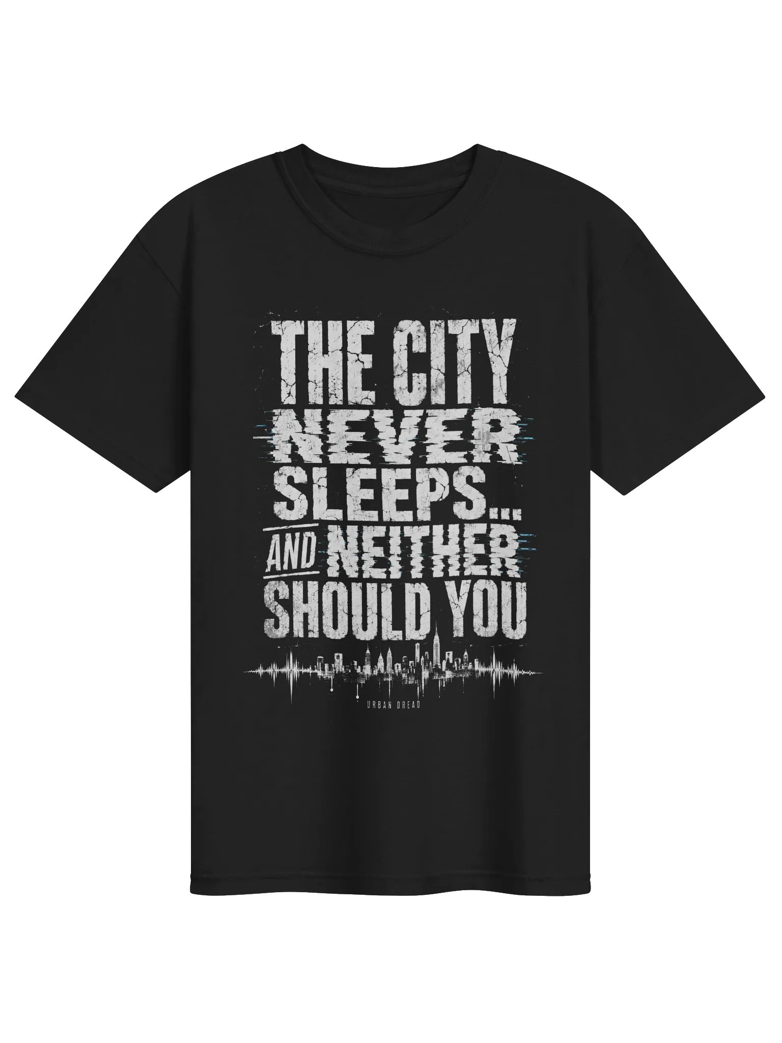 The City Never Sleeps — Urban Horror T-Shirt product image (1)