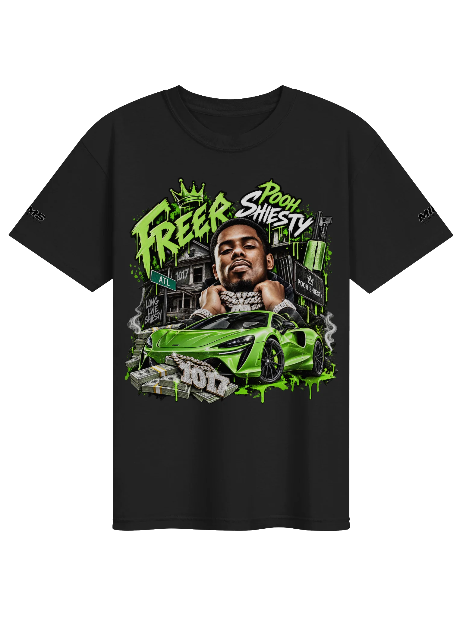 GEEK Pooh Shiesty Rap Graphic Tee product image (2)
