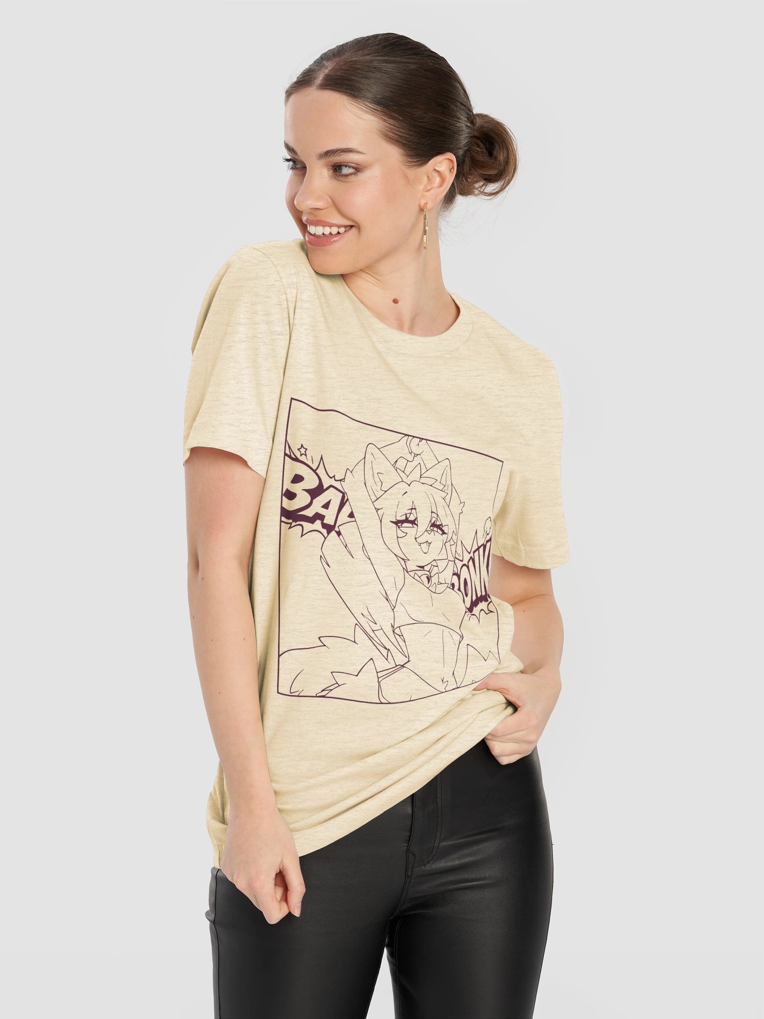 UP. DOWN. LEFT. RIGHT. | Shirt (SAND) product image (11)
