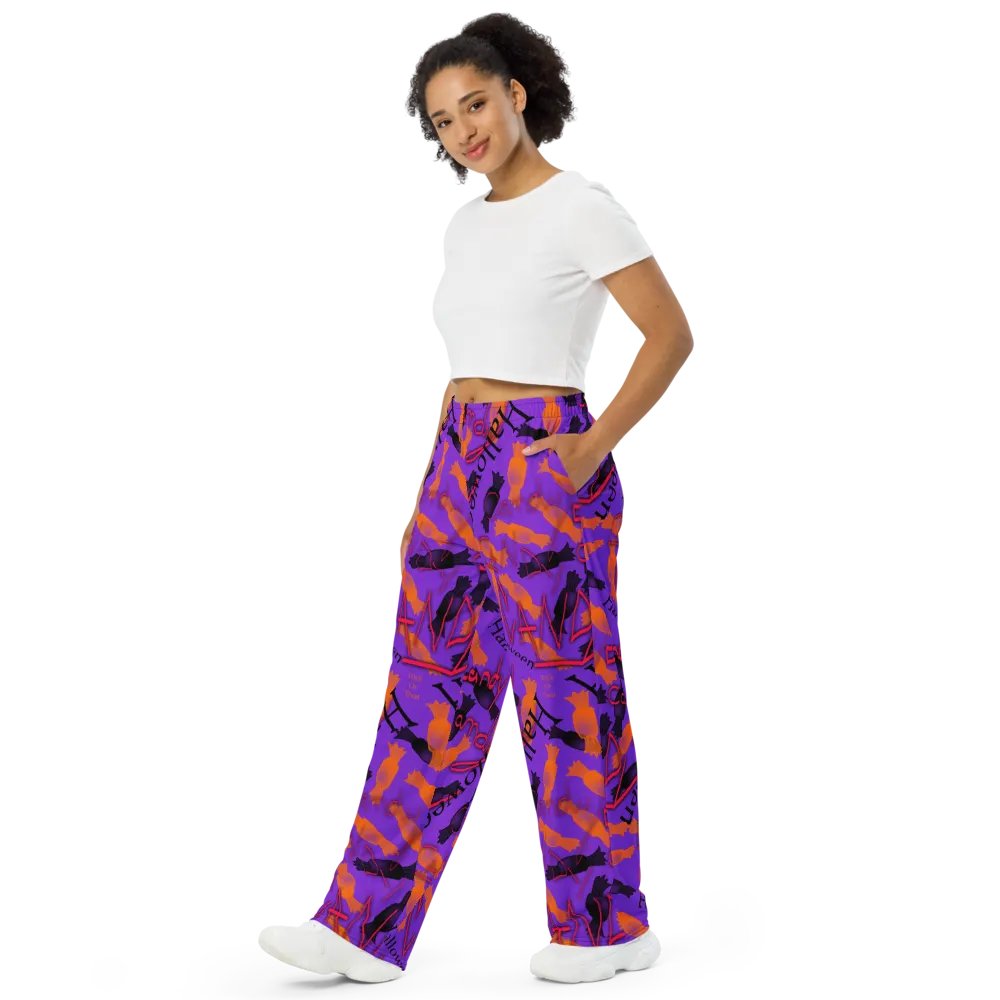 Halloween Candy Wideleg Pants product image (4)