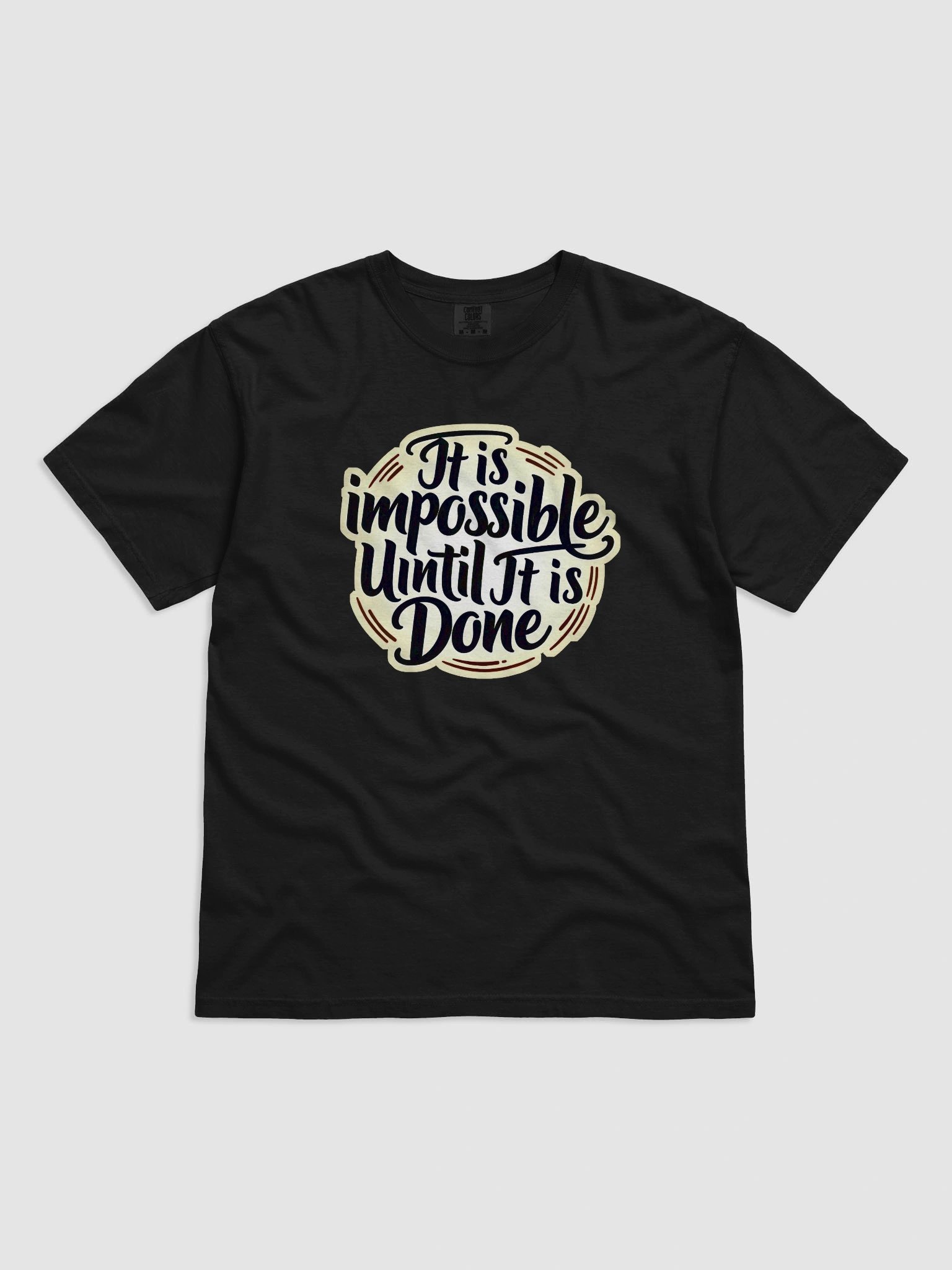 Bold Script Motivation T-Shirt product image (1)