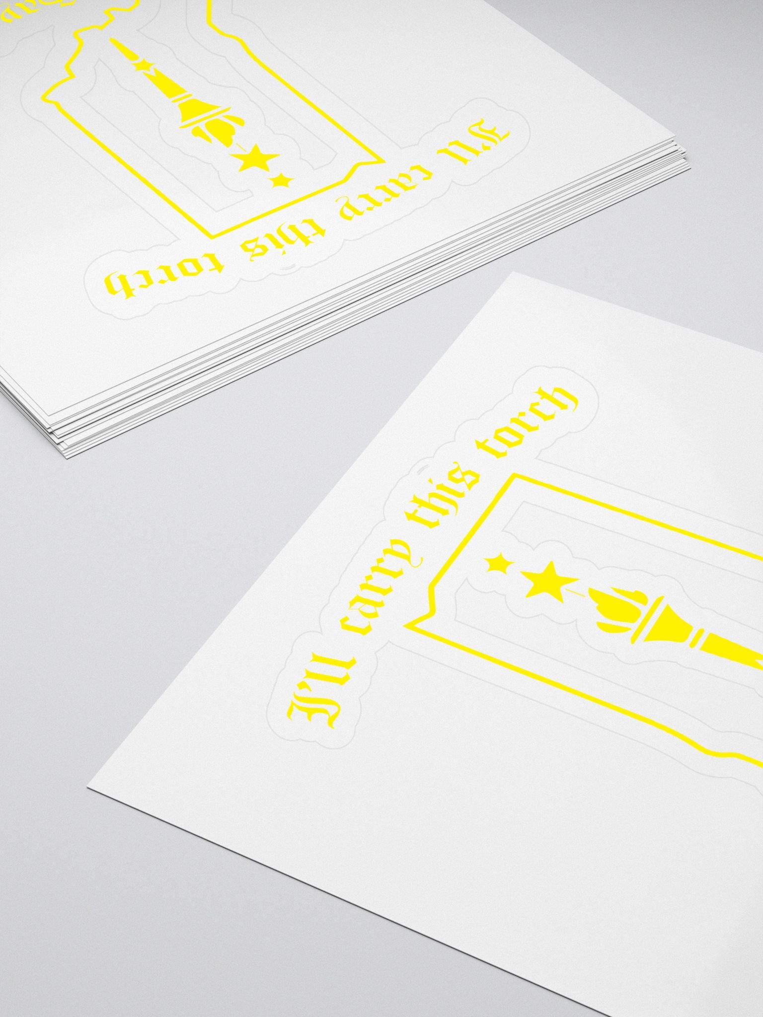 I'll Carry This Torch Sticker product image (4)
