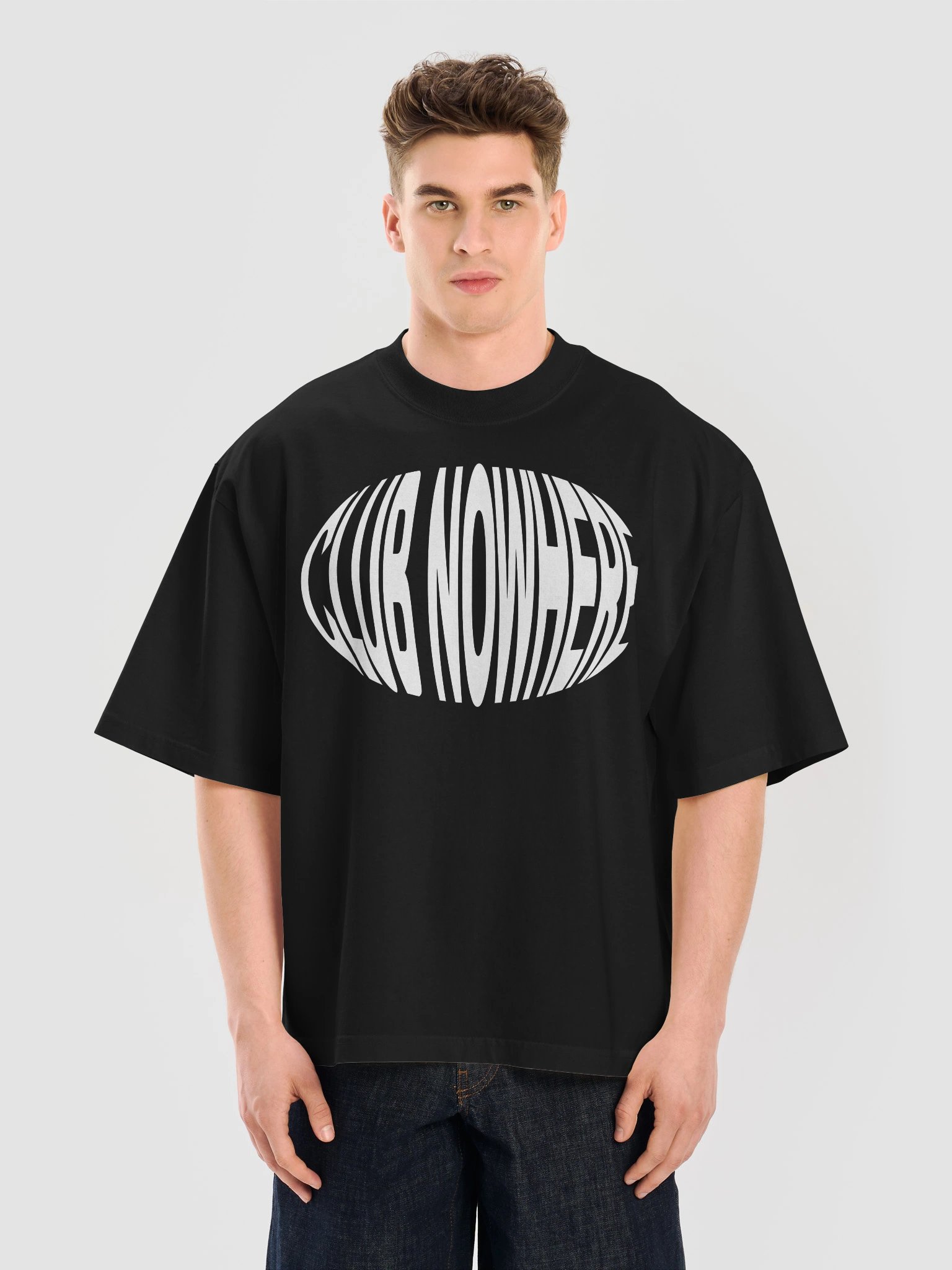 HERO - CLUB NOWHERE — Premium HEAVYWEIGHT Tee product image (5)
