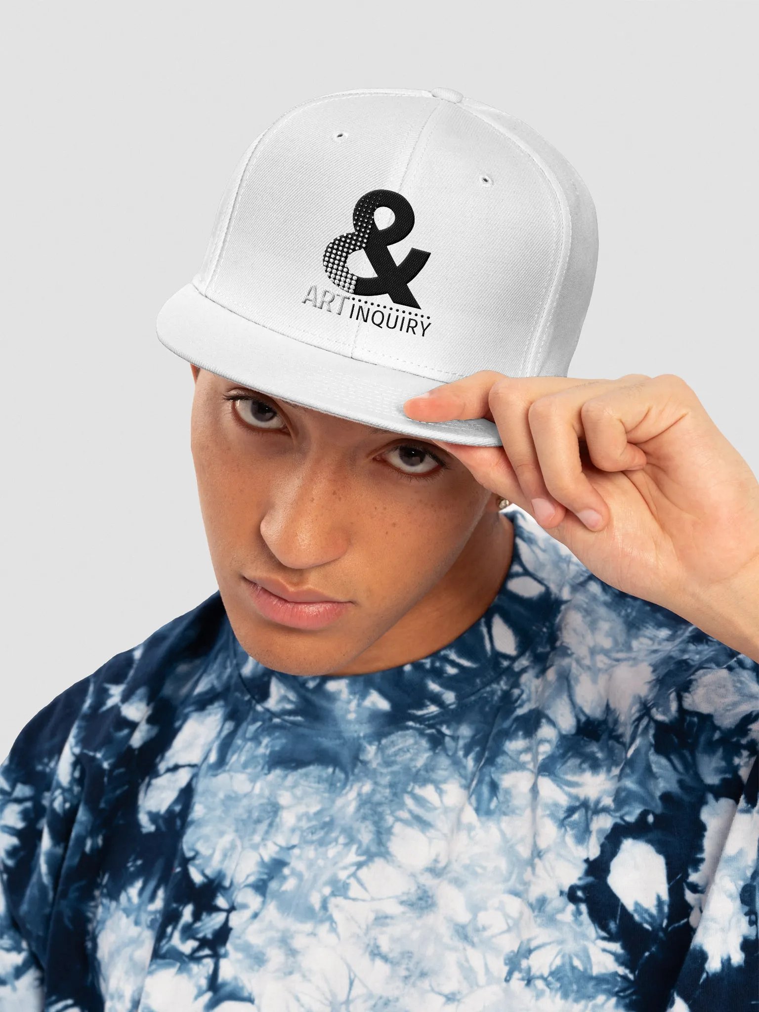 Art & Inquiry Snapback Hat [Whiteout] product image (5)
