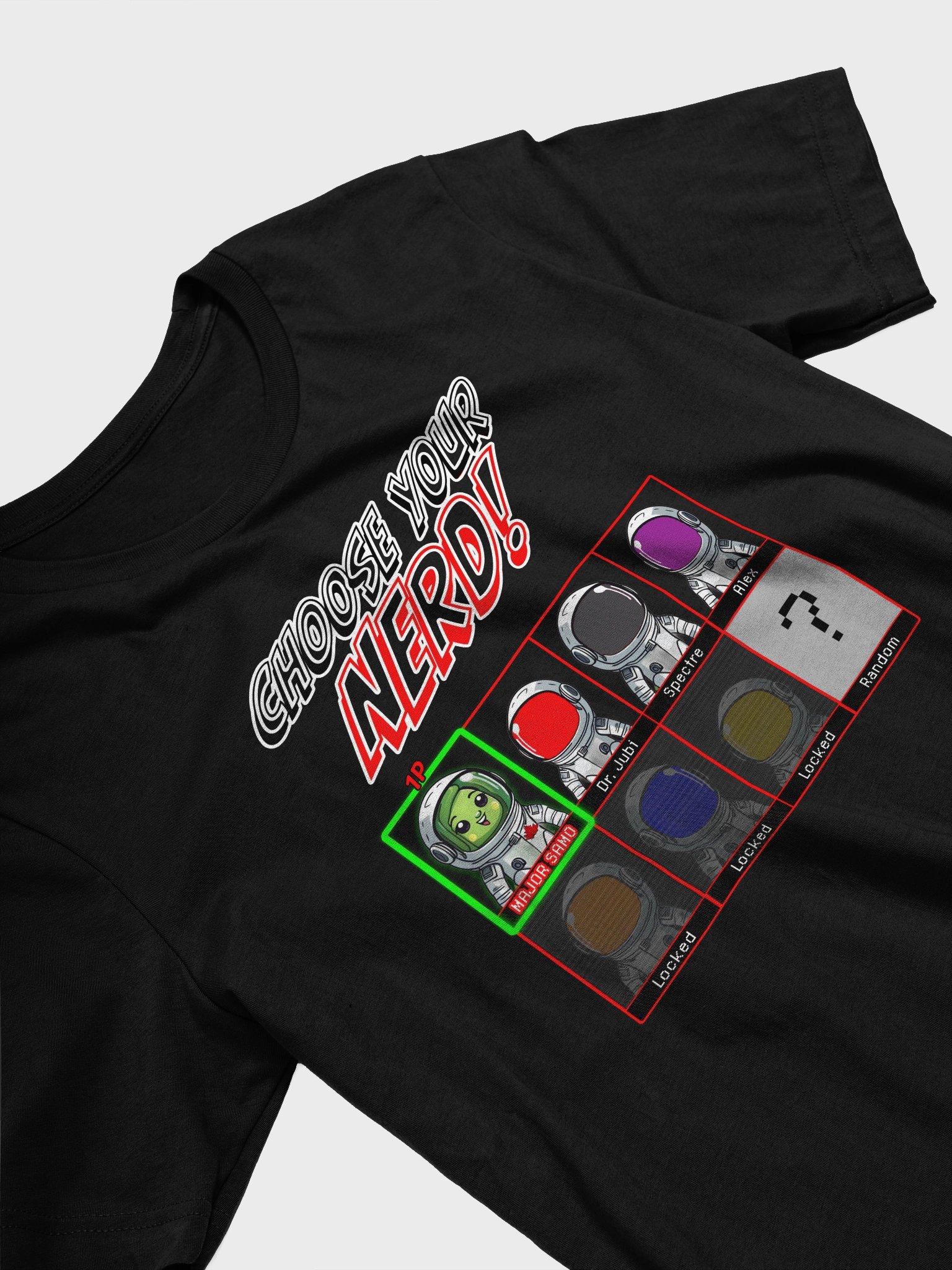 Choose Your Nerd Crew Selection T-Shirt Version 2 product image (10)