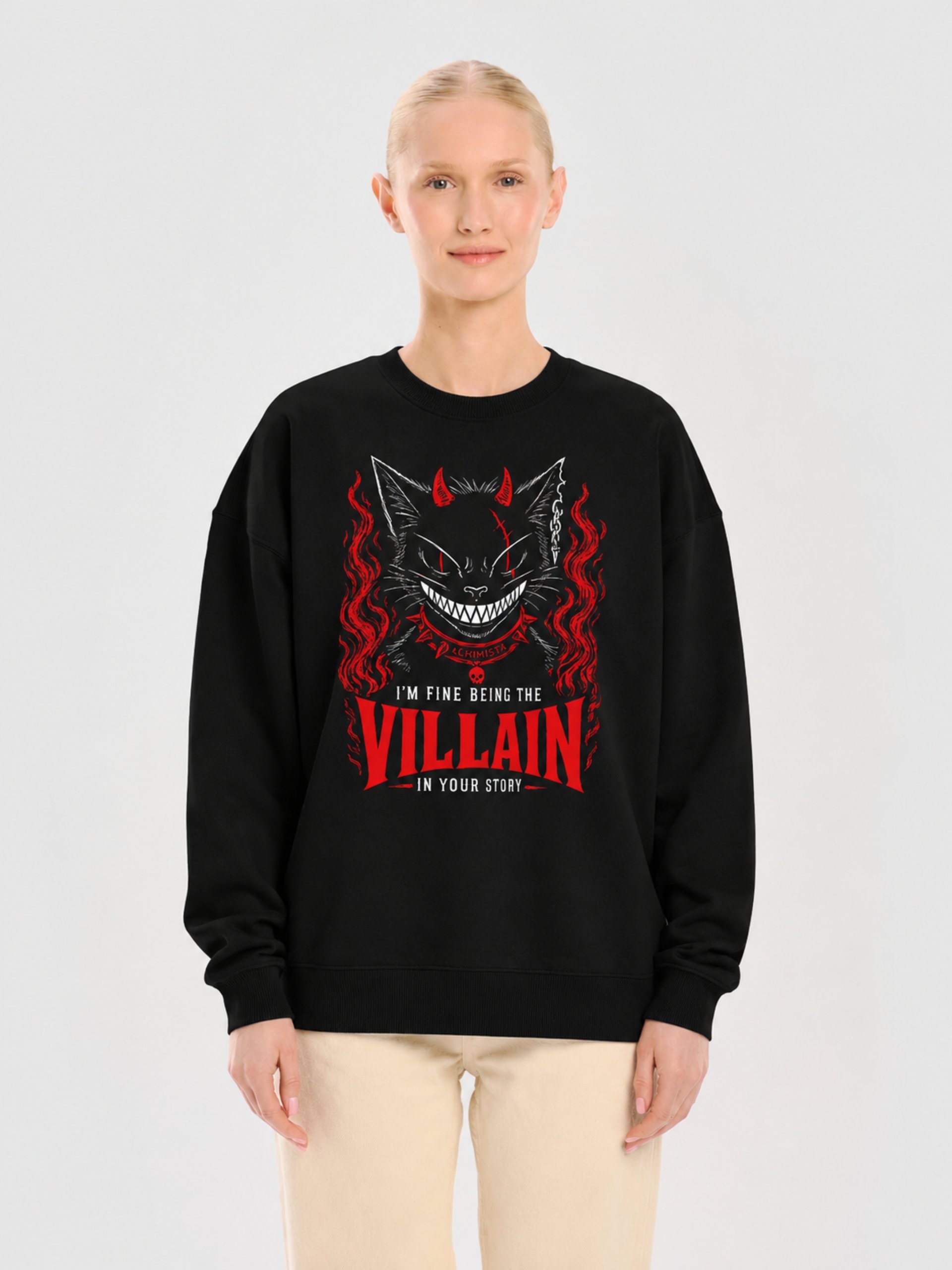 Sweatshirt Oversize The VILLAIN product image (2)