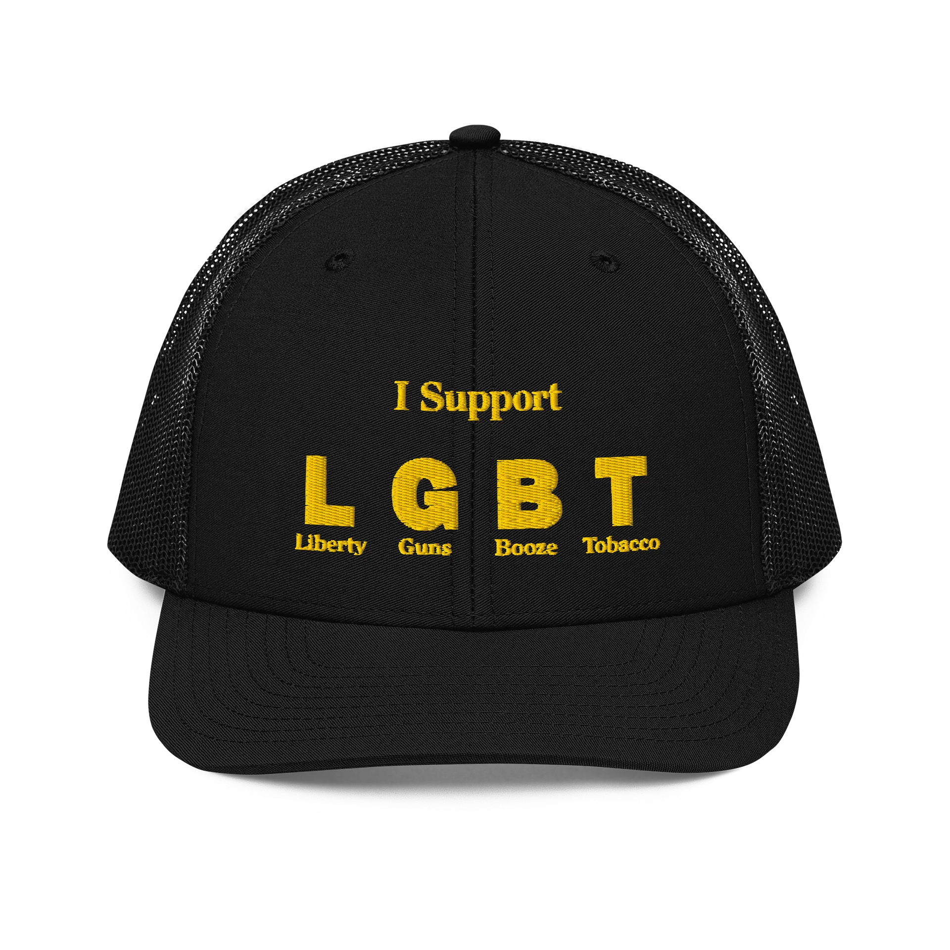 I Support LGBT trucker hat product image (1)