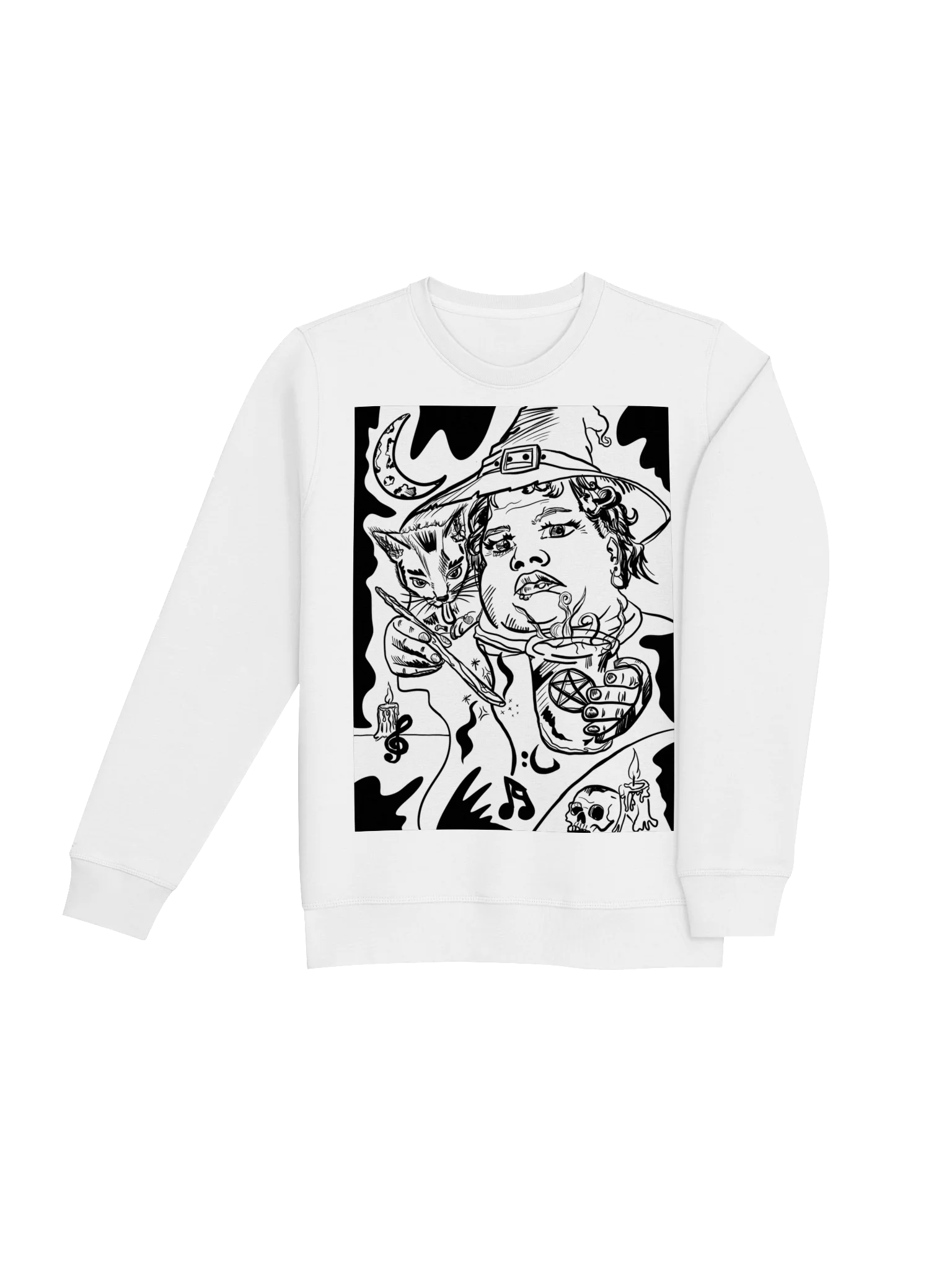Cat-loving Witchy Shirt product image (20)
