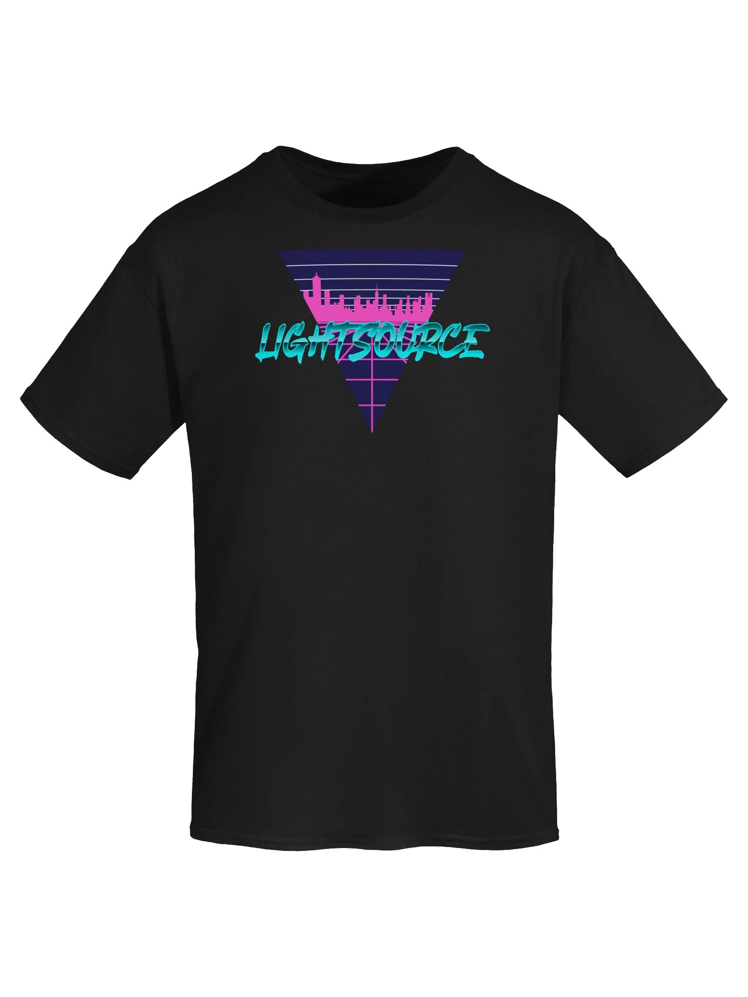 LIGHTSOURCE x RETROSYNTH RECORDS Big Logo T-Shirt product image (5)