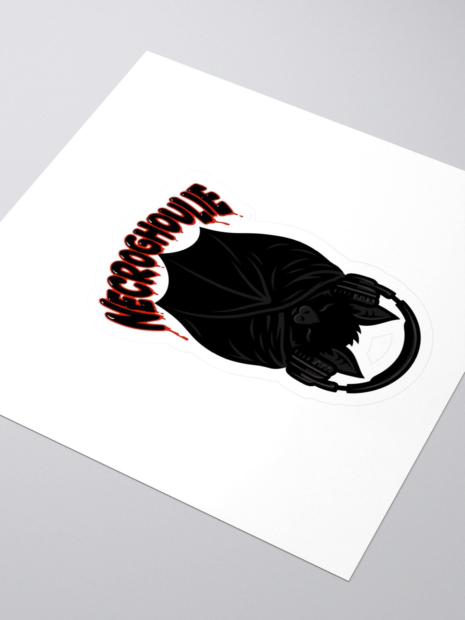 NecroGhoulie sticker product image (3)