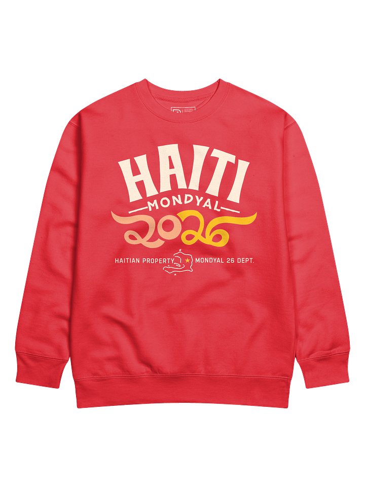 Haiti Mondyal 2026 Premium Sweatshirt product image (1)