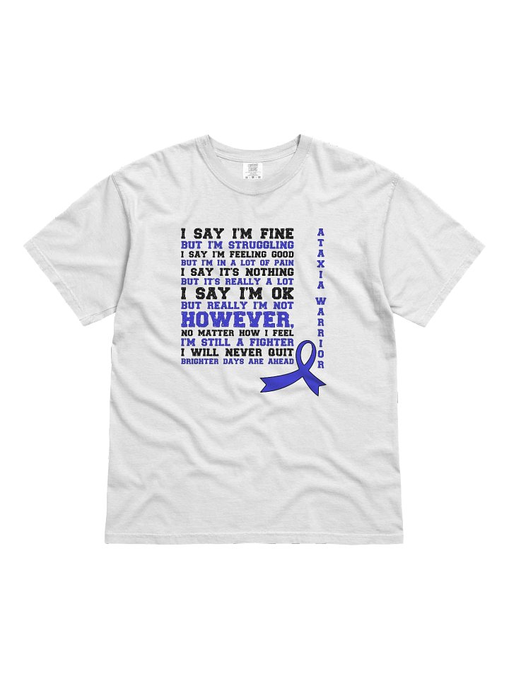 Ataxia Warrior Short Sleeve Shirt product image (1)