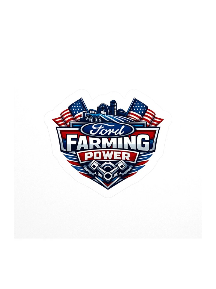 Farming Power Patriotic Stickers product image (1)